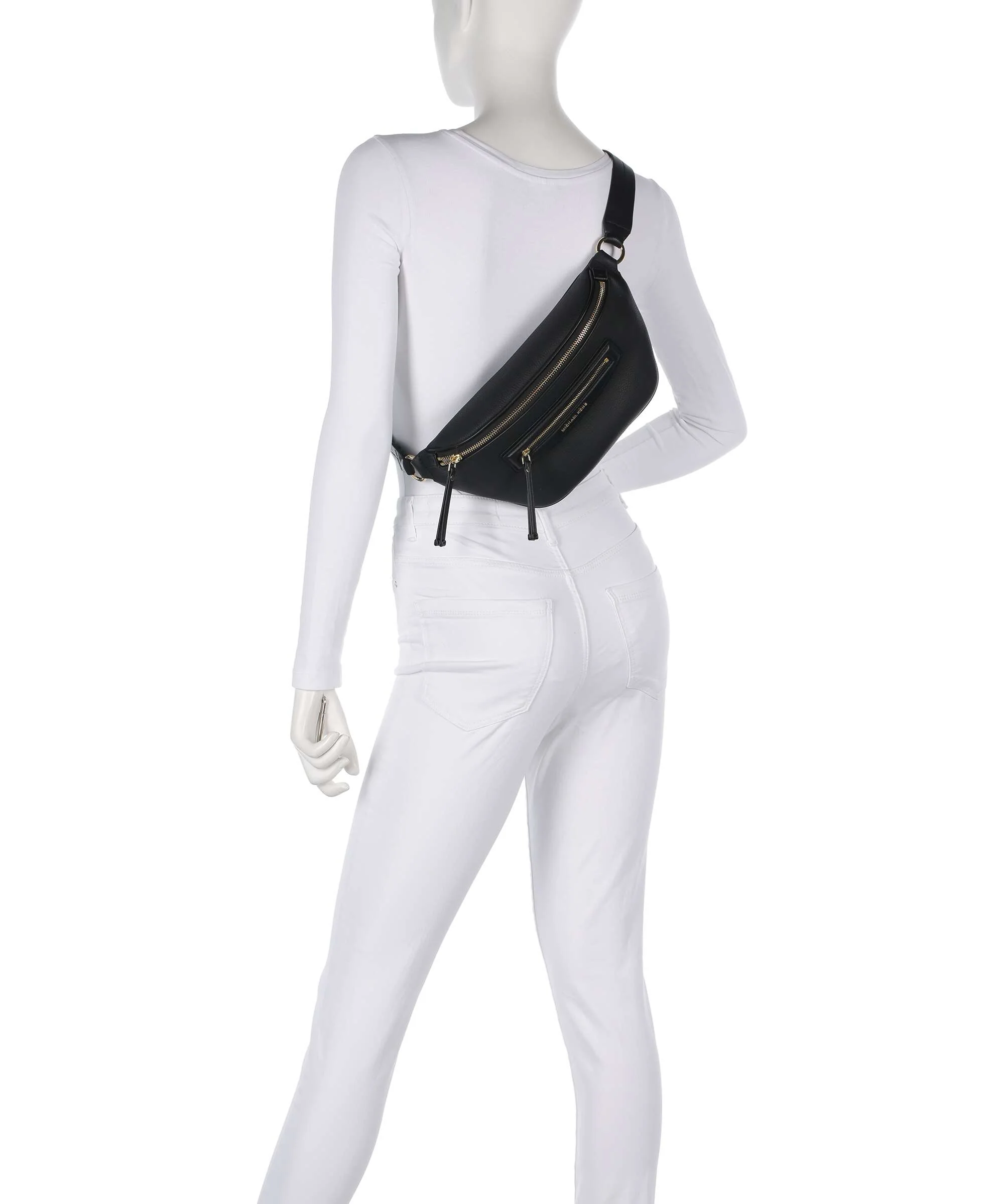 Michael Kors Jet Set Travel Medium Heuptas black - Image 3