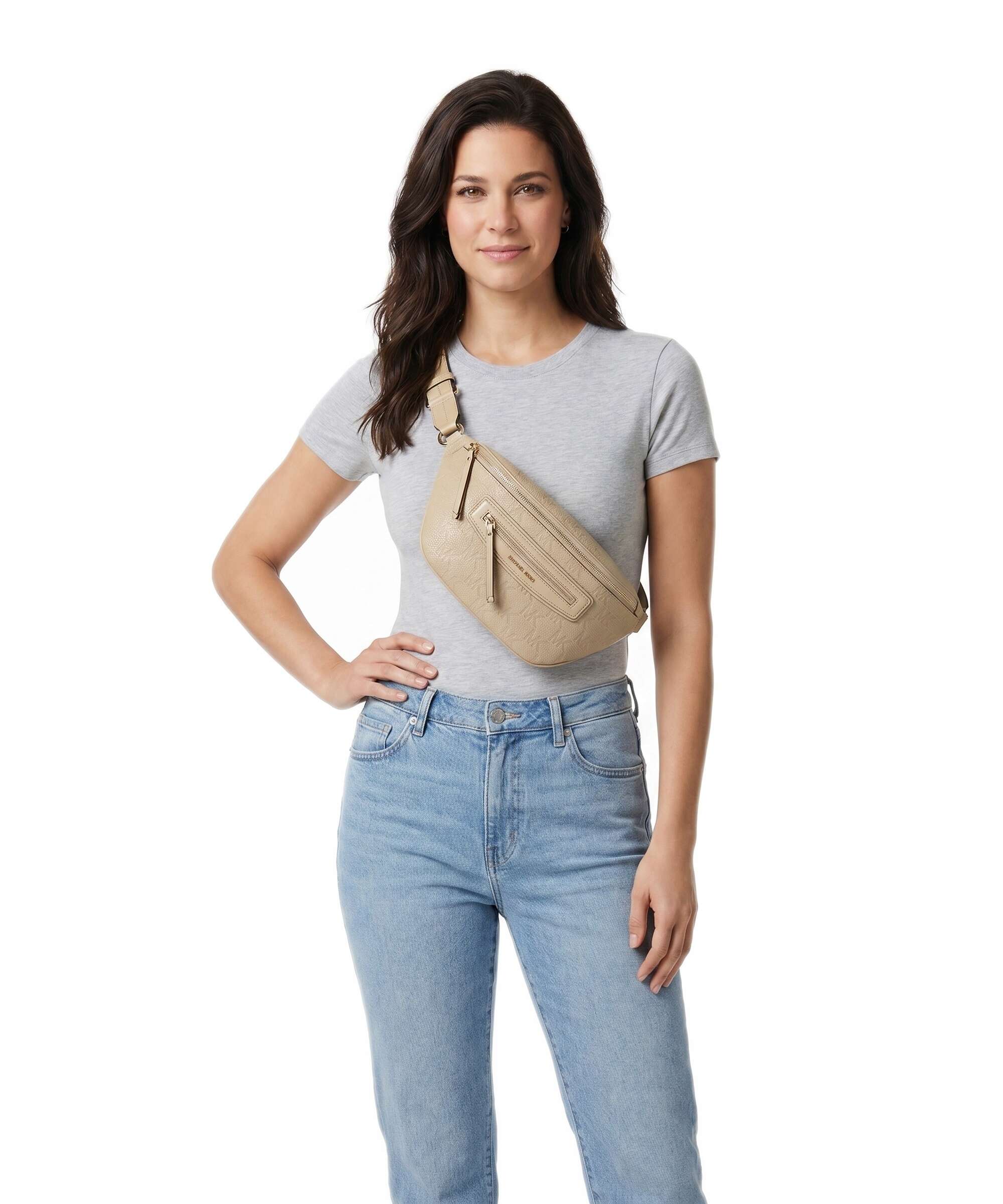 Michael Kors Jet Set Travel Medium Heuptas khaki - Image 3