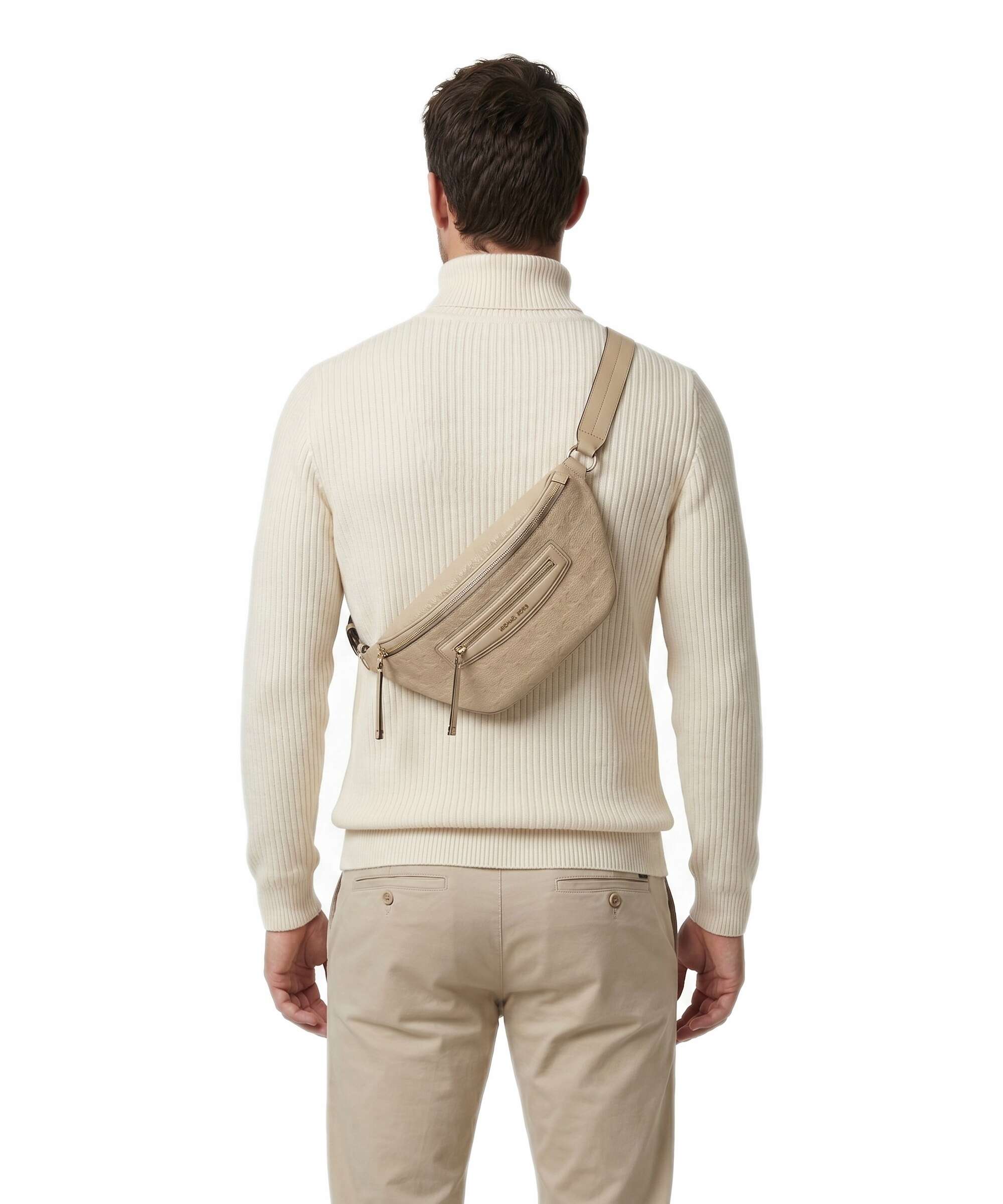 Michael Kors Jet Set Travel Medium Heuptas khaki - Image 4