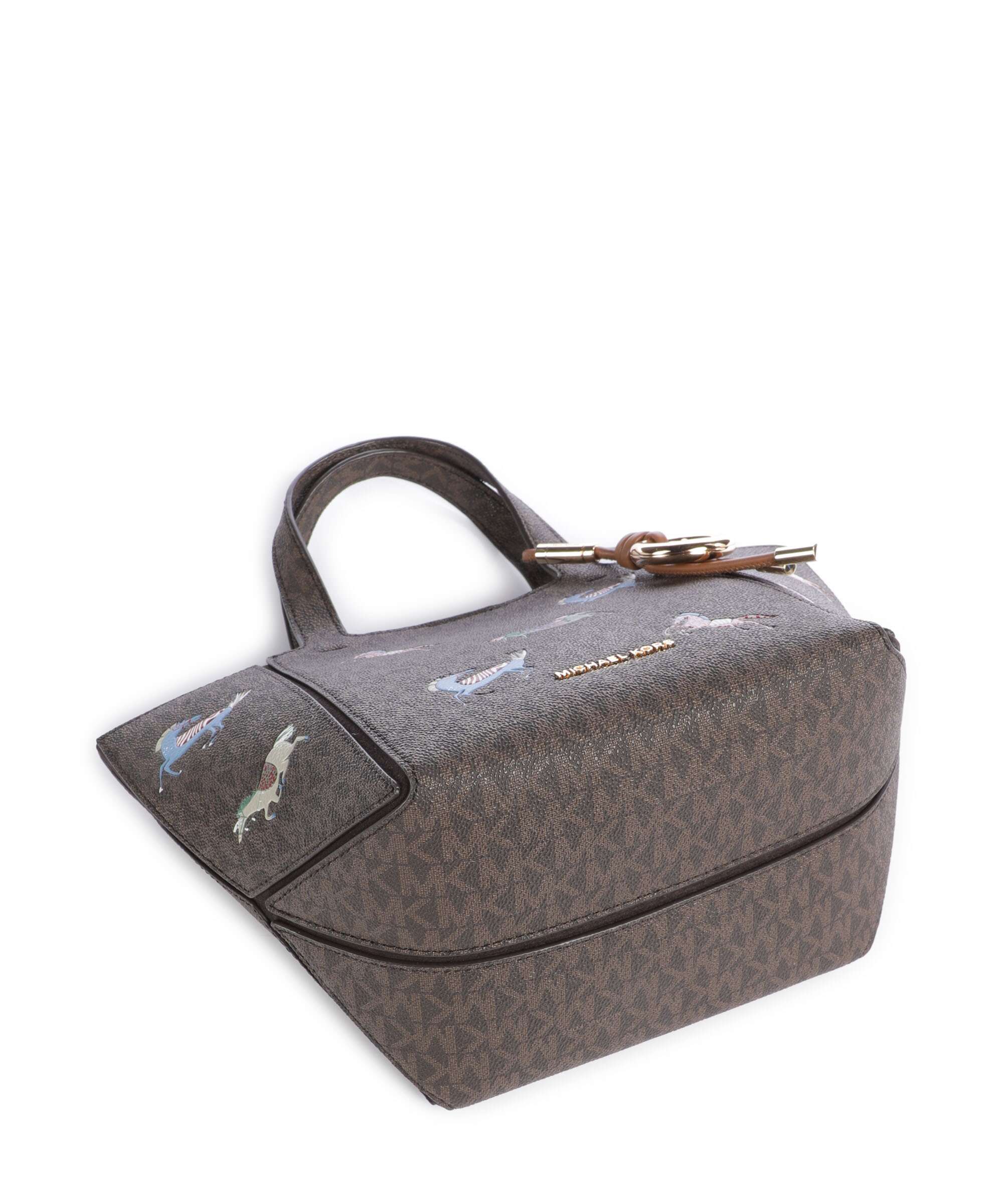 Michael Kors Jordi Small Handtas brown/acorn - Image 5