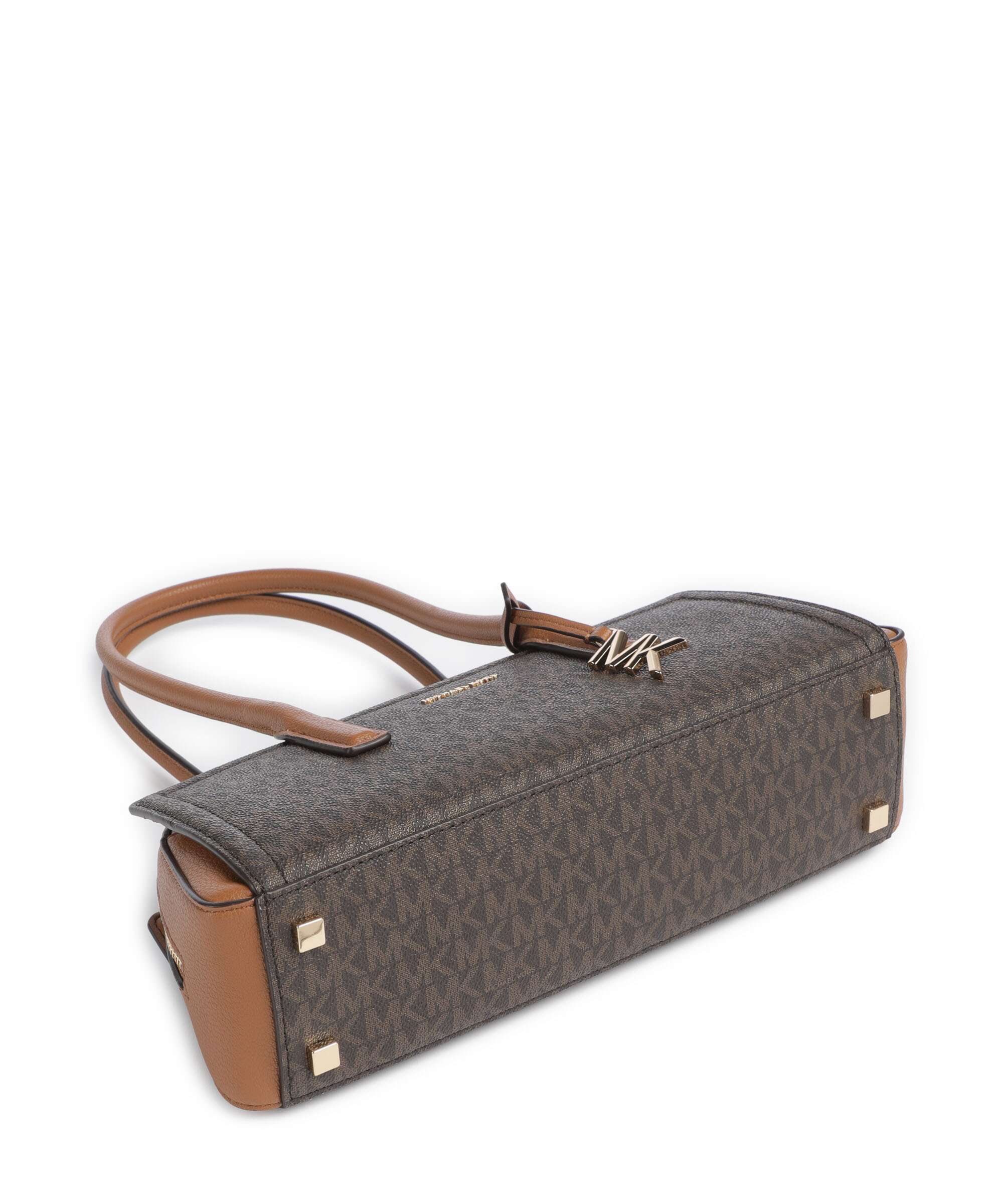 Michael Kors Laila Small Schoudertas brown/acorn - Image 4