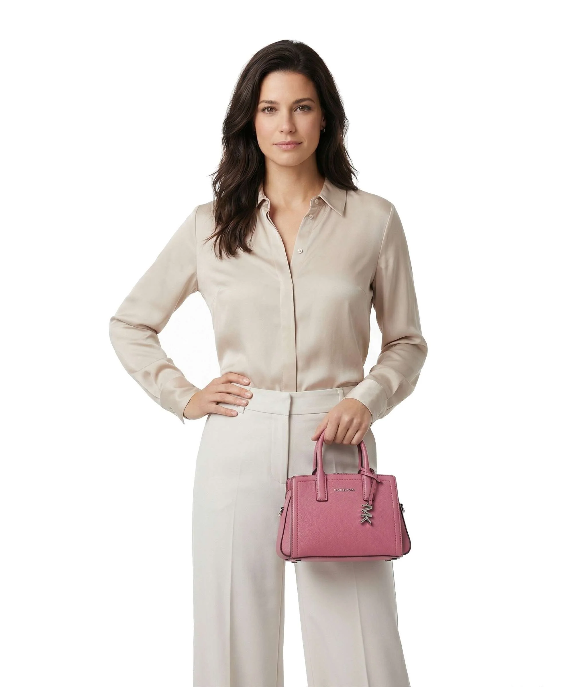 Michael Kors Laila XS Handtas rosewood - Image 3