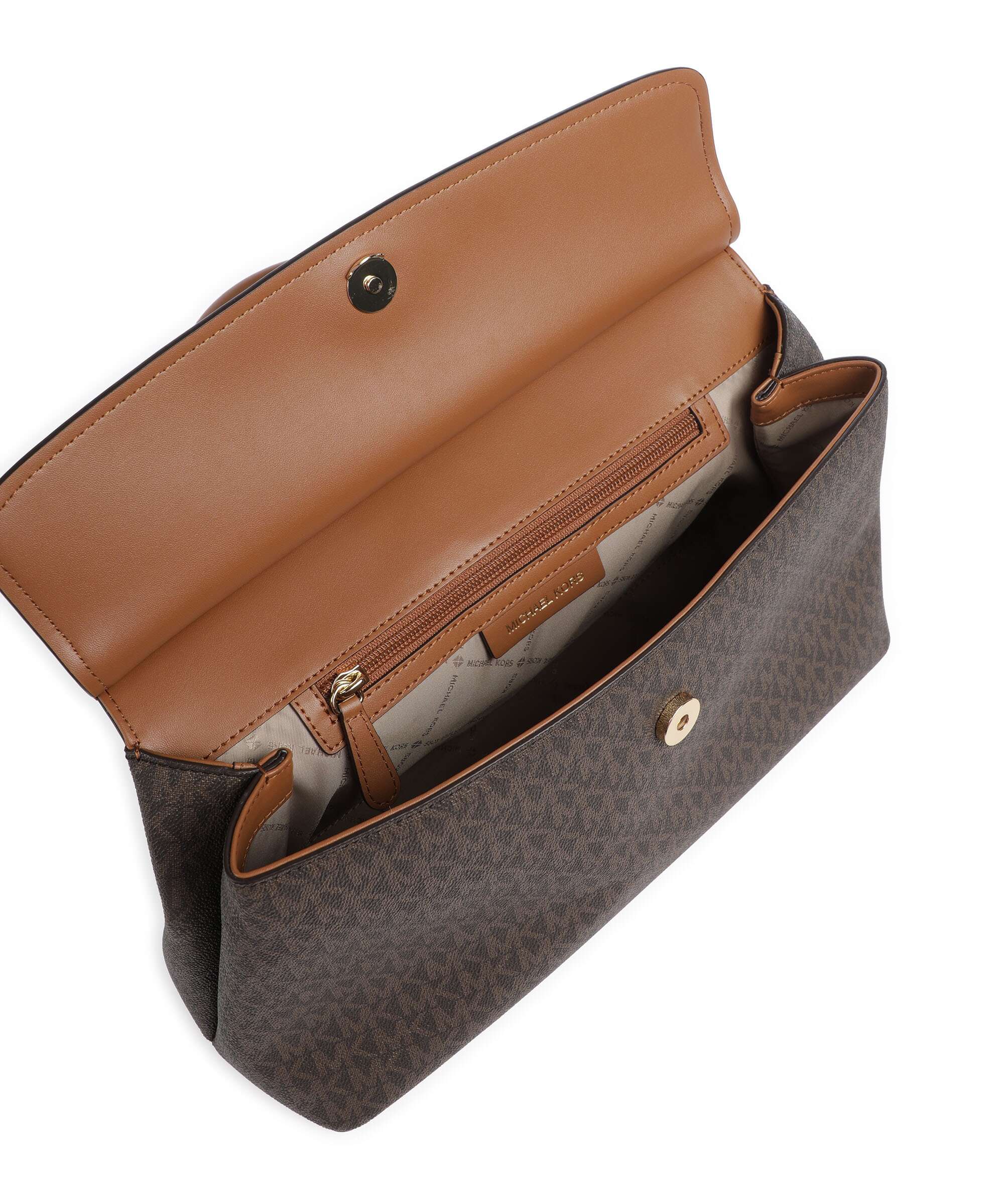 Michael Kors Landry Medium Handtas brown/acorn - Image 5