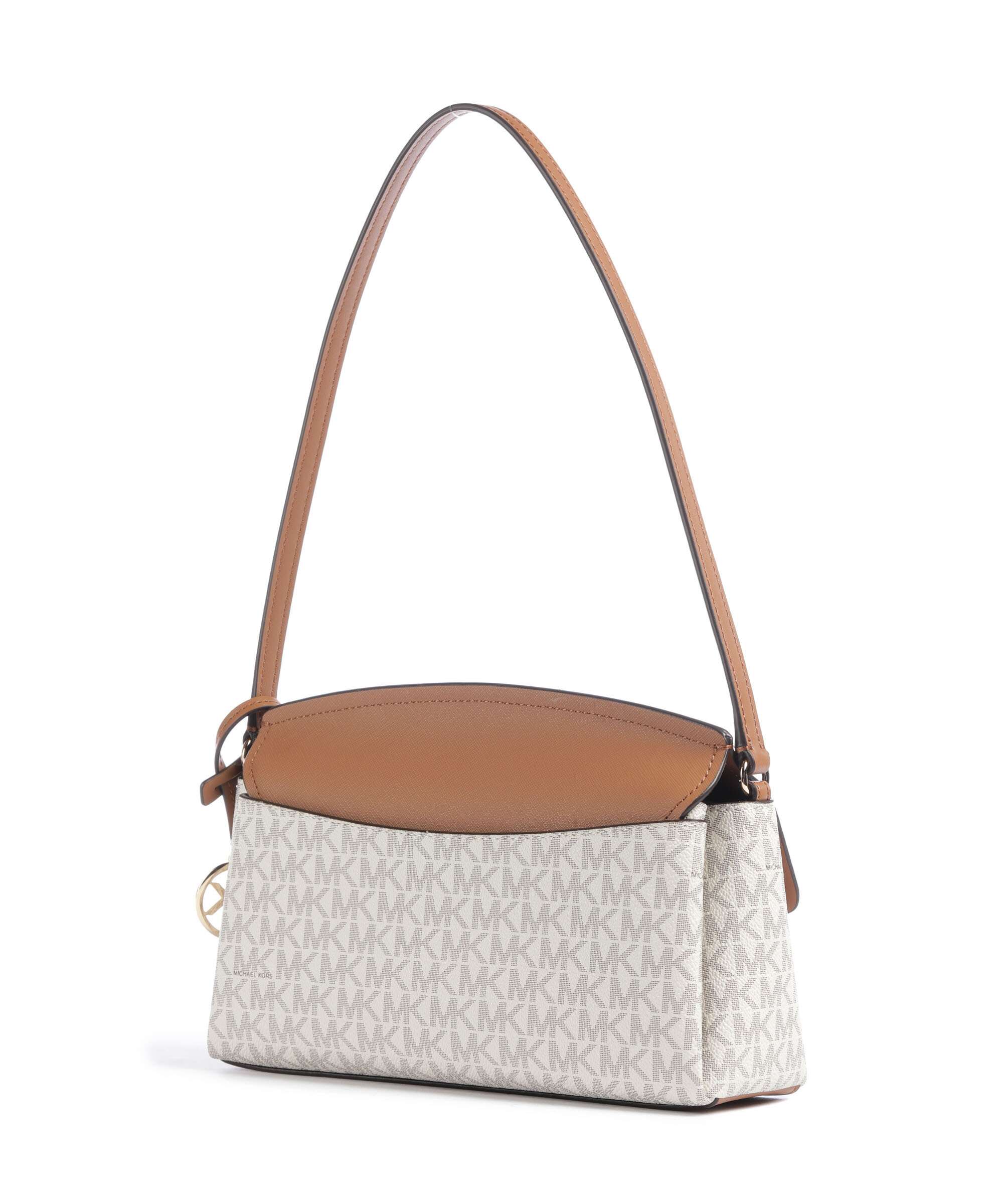 Michael Kors Landry Medium Schoudertas vanilla/acorn - Image 2