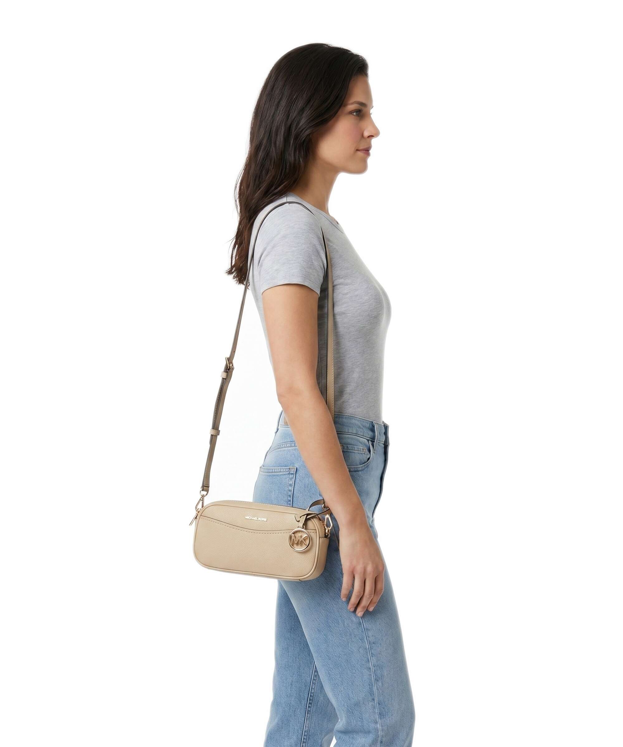 Michael Kors May Small Schoudertas khaki - Image 4