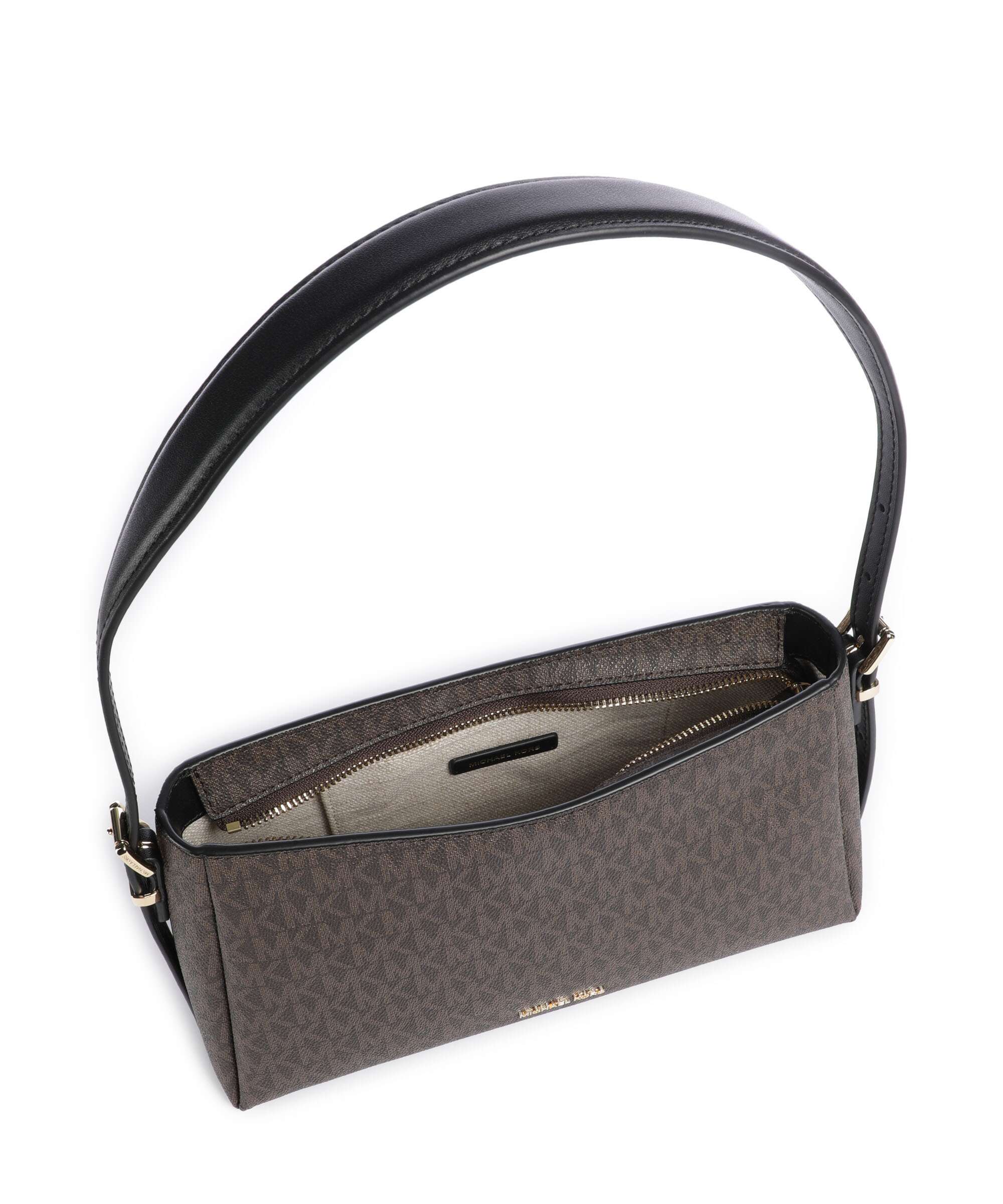 Michael Kors Moore Schoudertas brown/black - Image 6