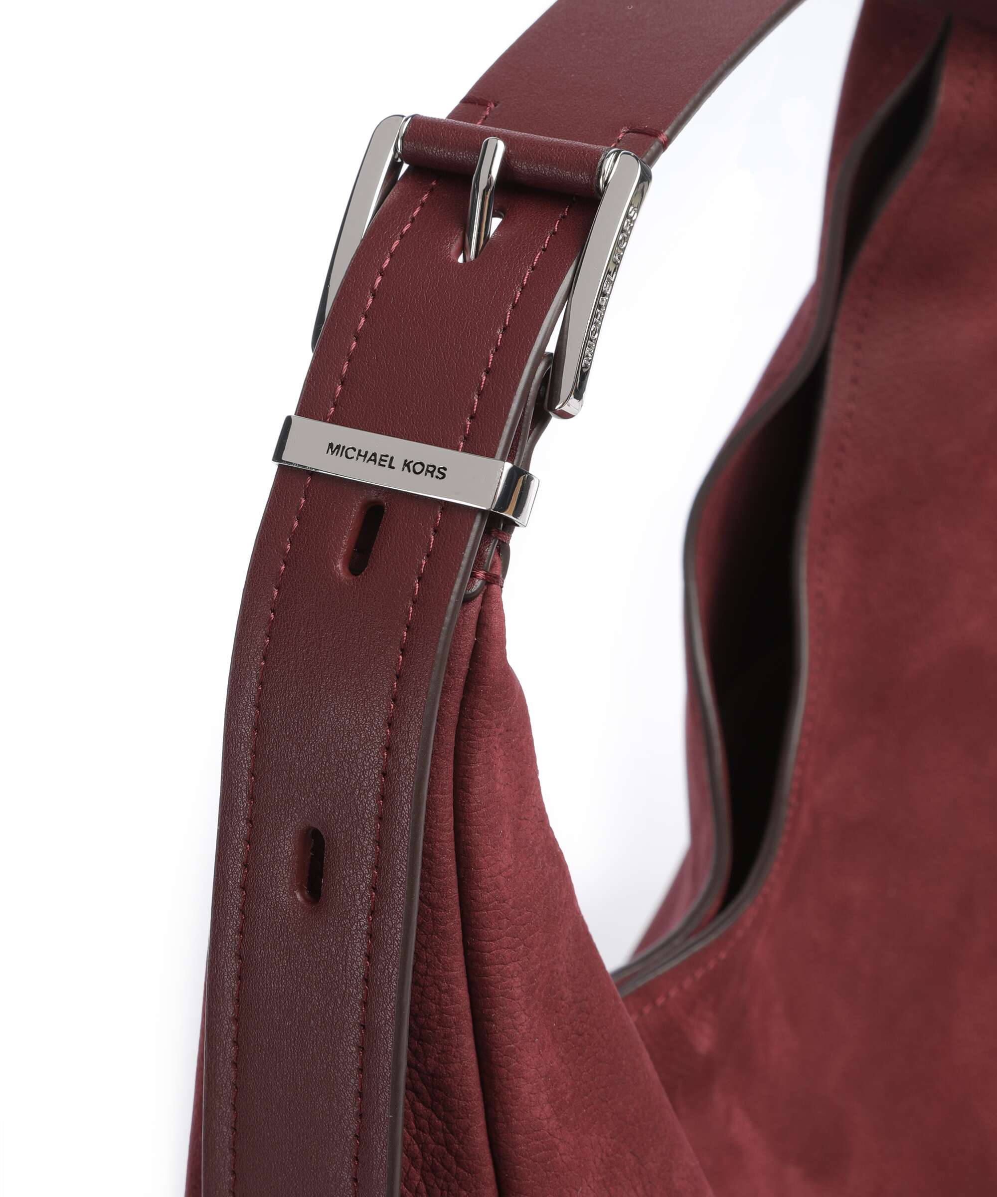 Michael Kors Nolita Large Hobo tas oxblood - Image 4