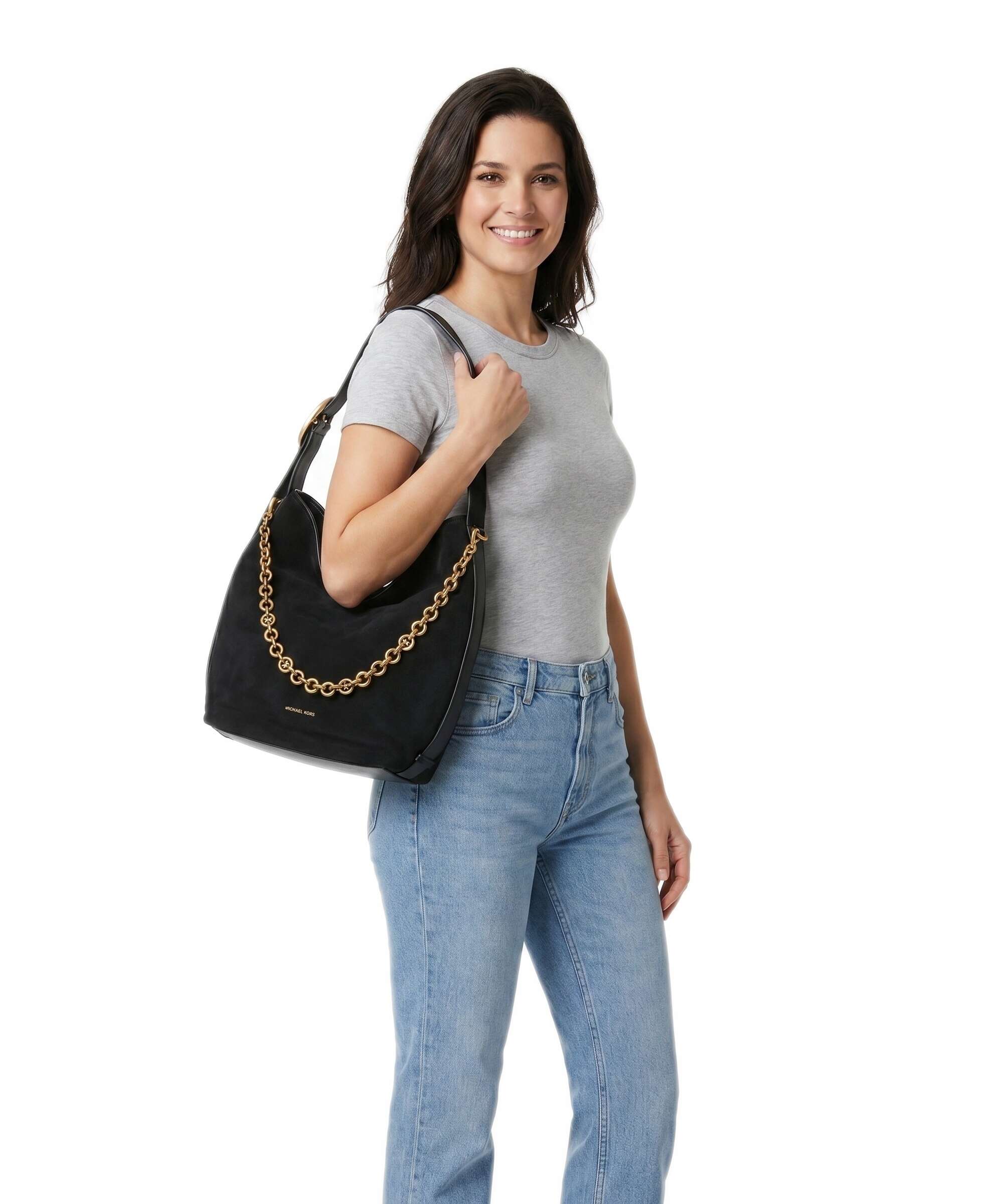 Michael Kors Nolita Large Hobo tas black - Image 3