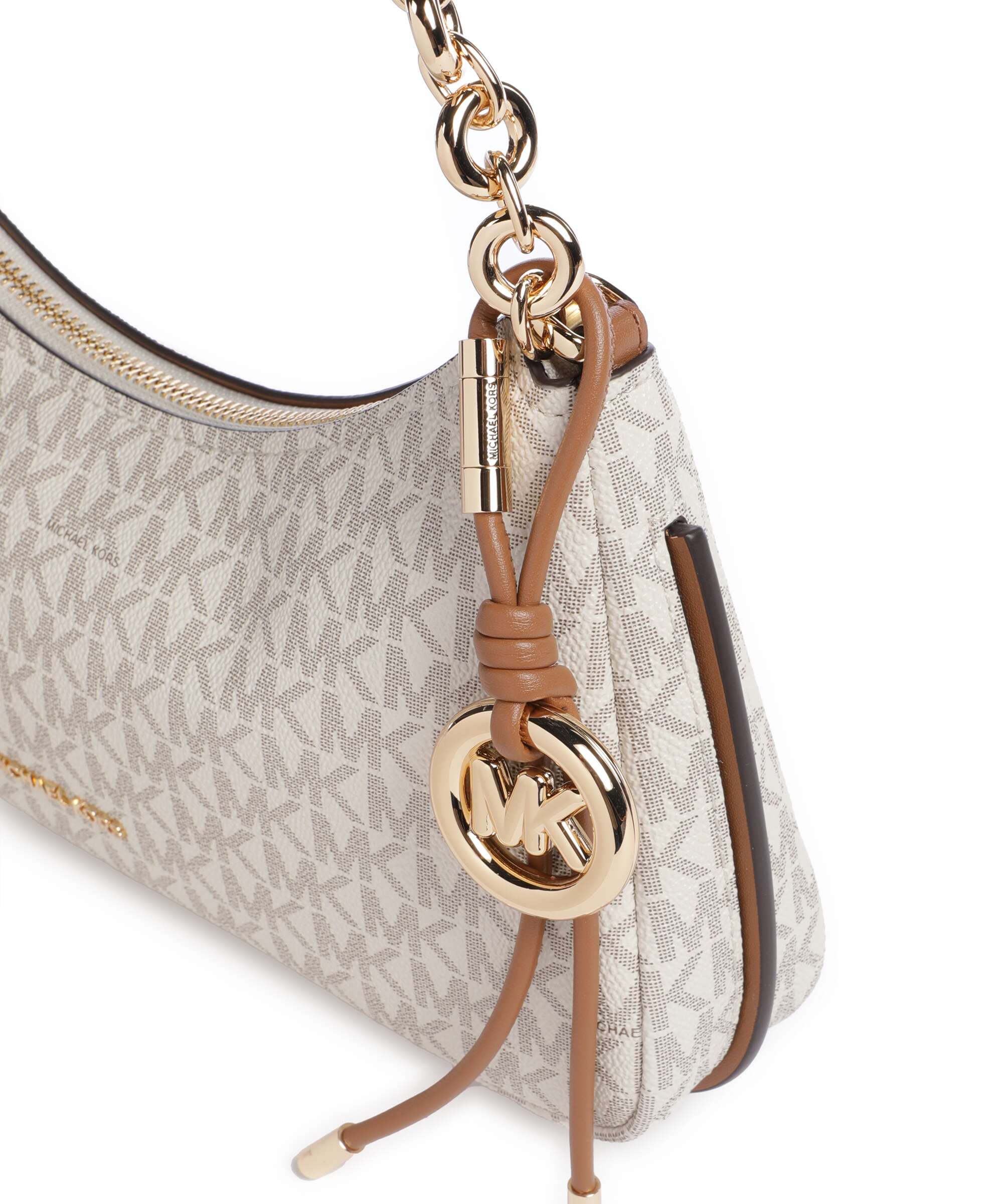 Michael Kors Nolita Medium Schoudertas vanilla/acrn - Image 4