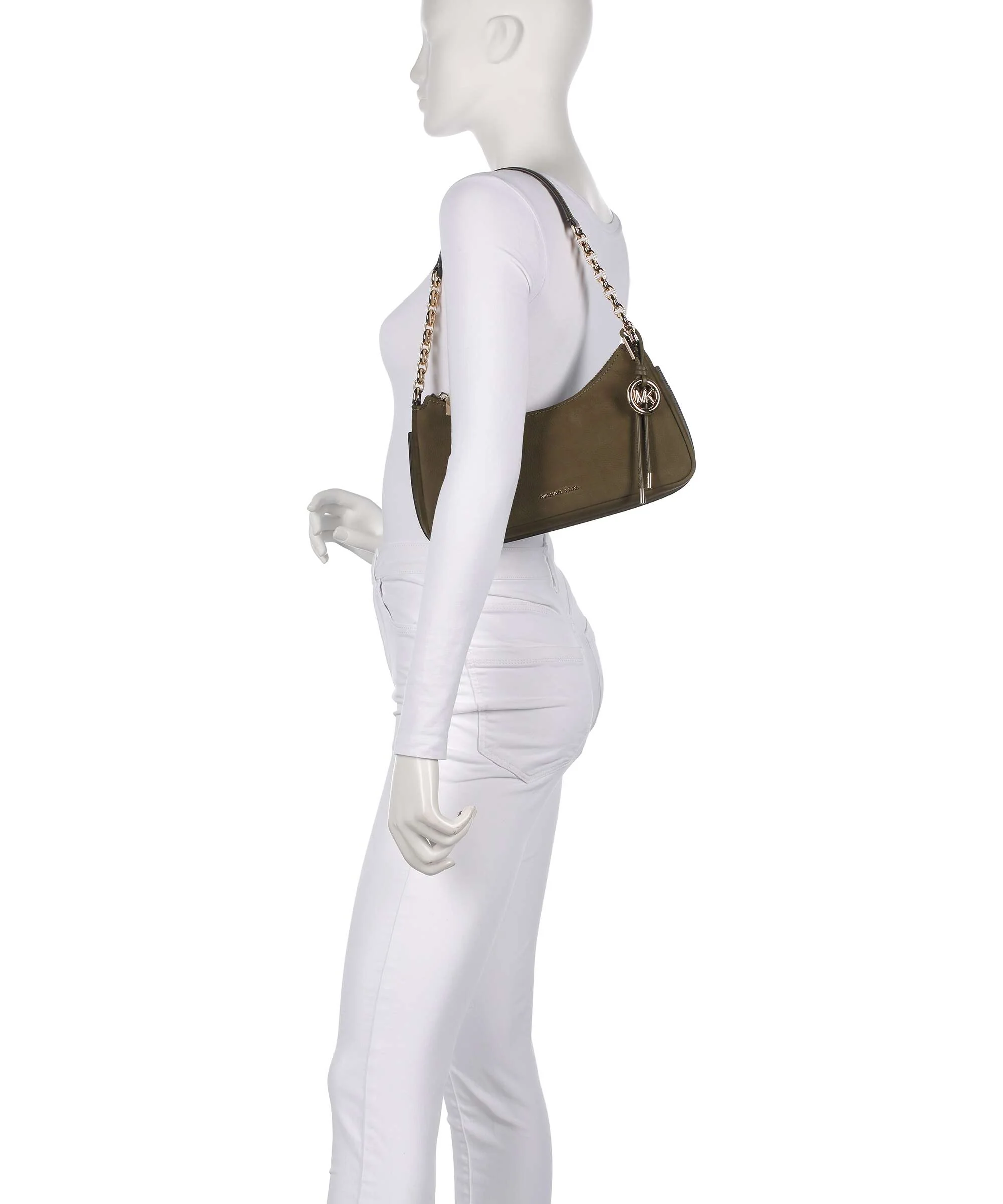 Michael Kors Nolita Medium Schoudertas loden - Image 3