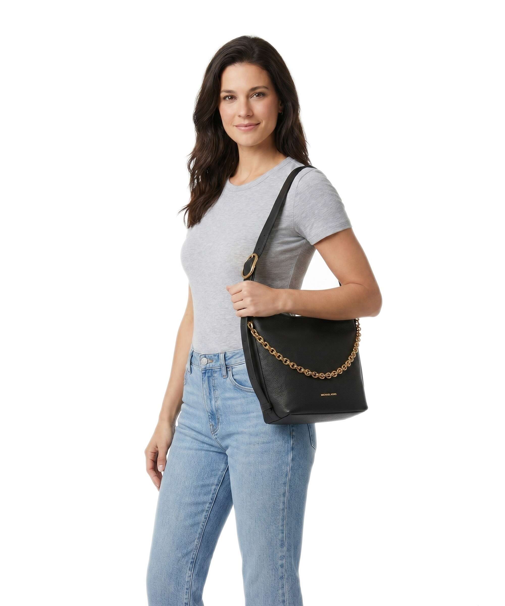 Michael Kors Nolita Small Hobo tas black - Image 3