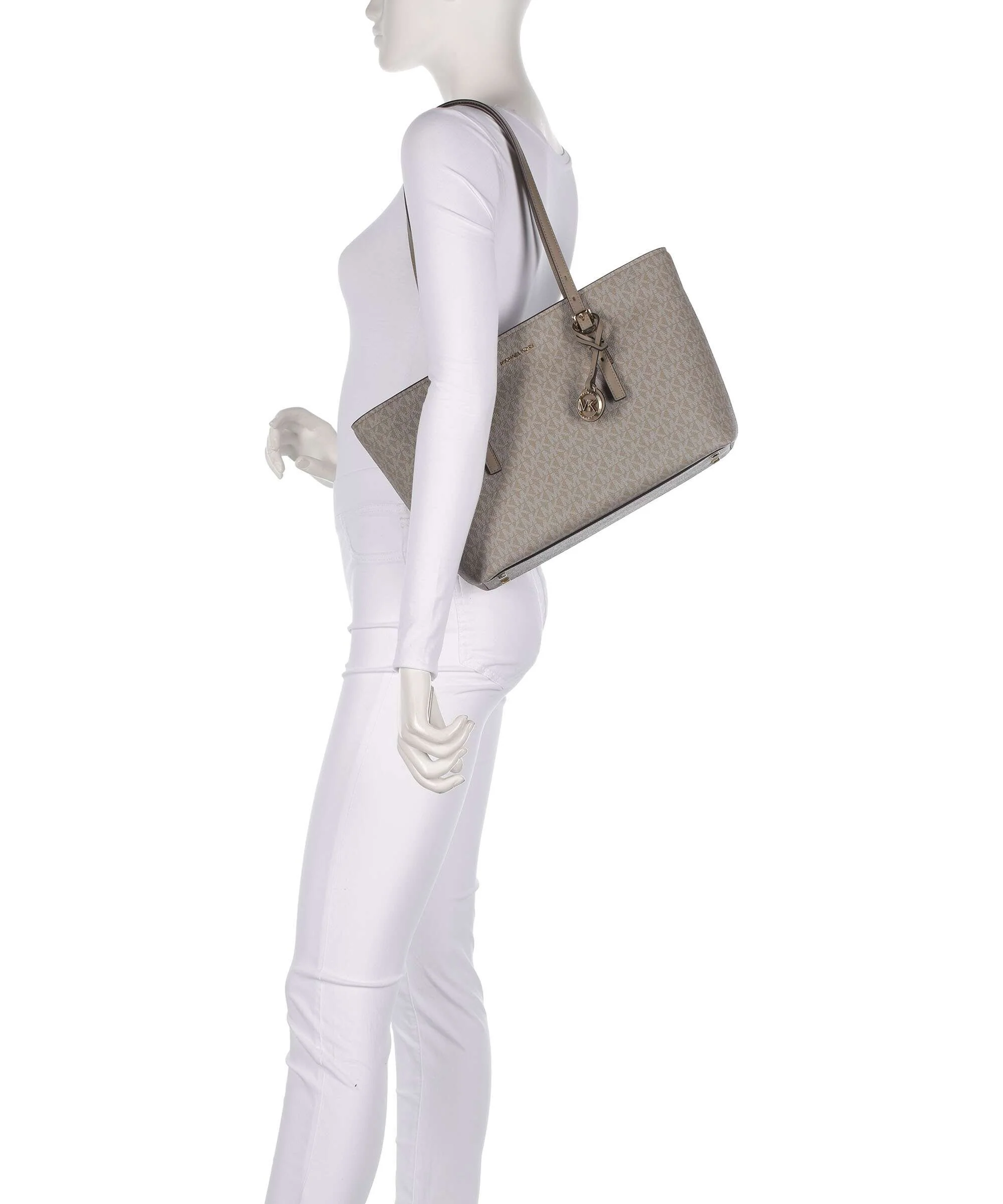 Michael Kors Quinn Medium Boodschappentas birch - Image 3