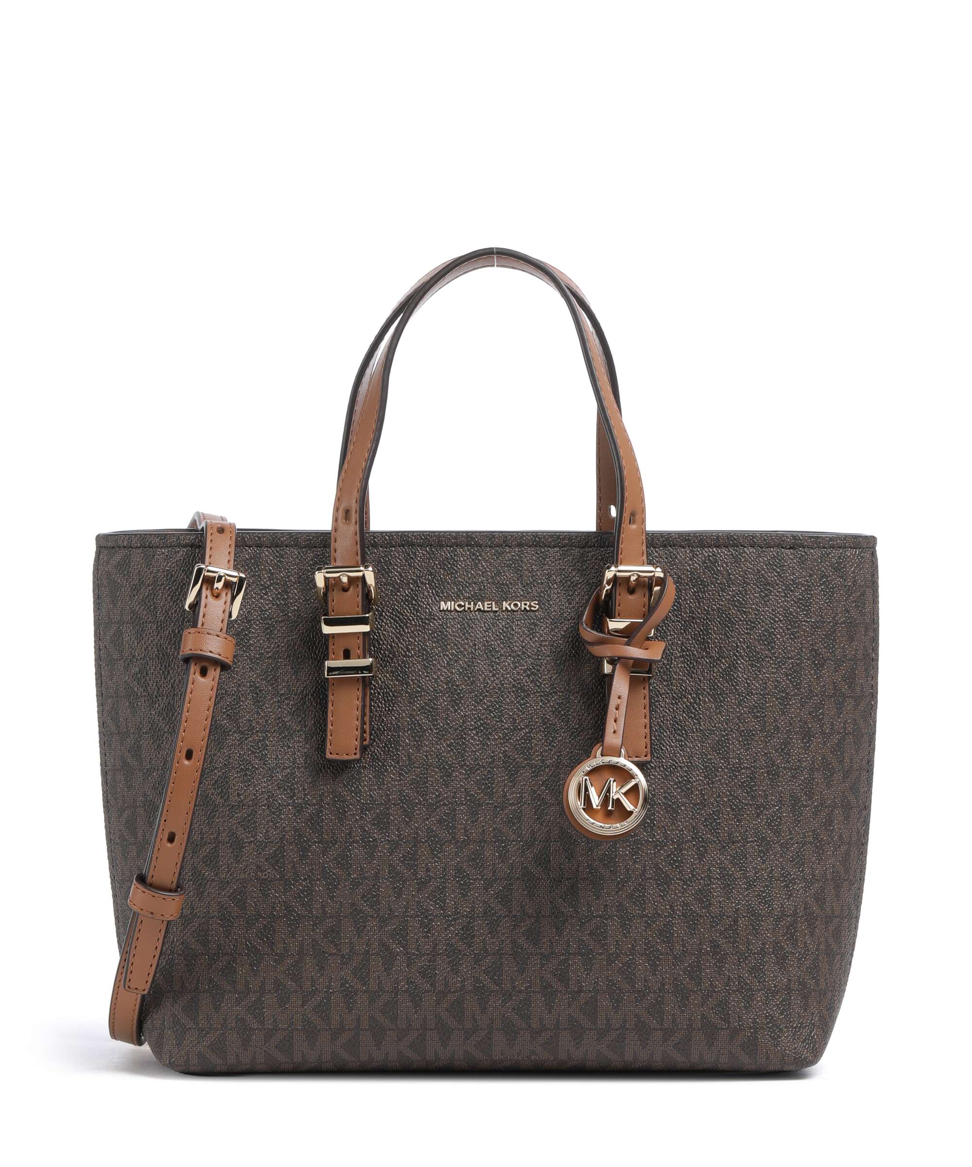 Michael Kors Quinn Small Handtas brown/acorn