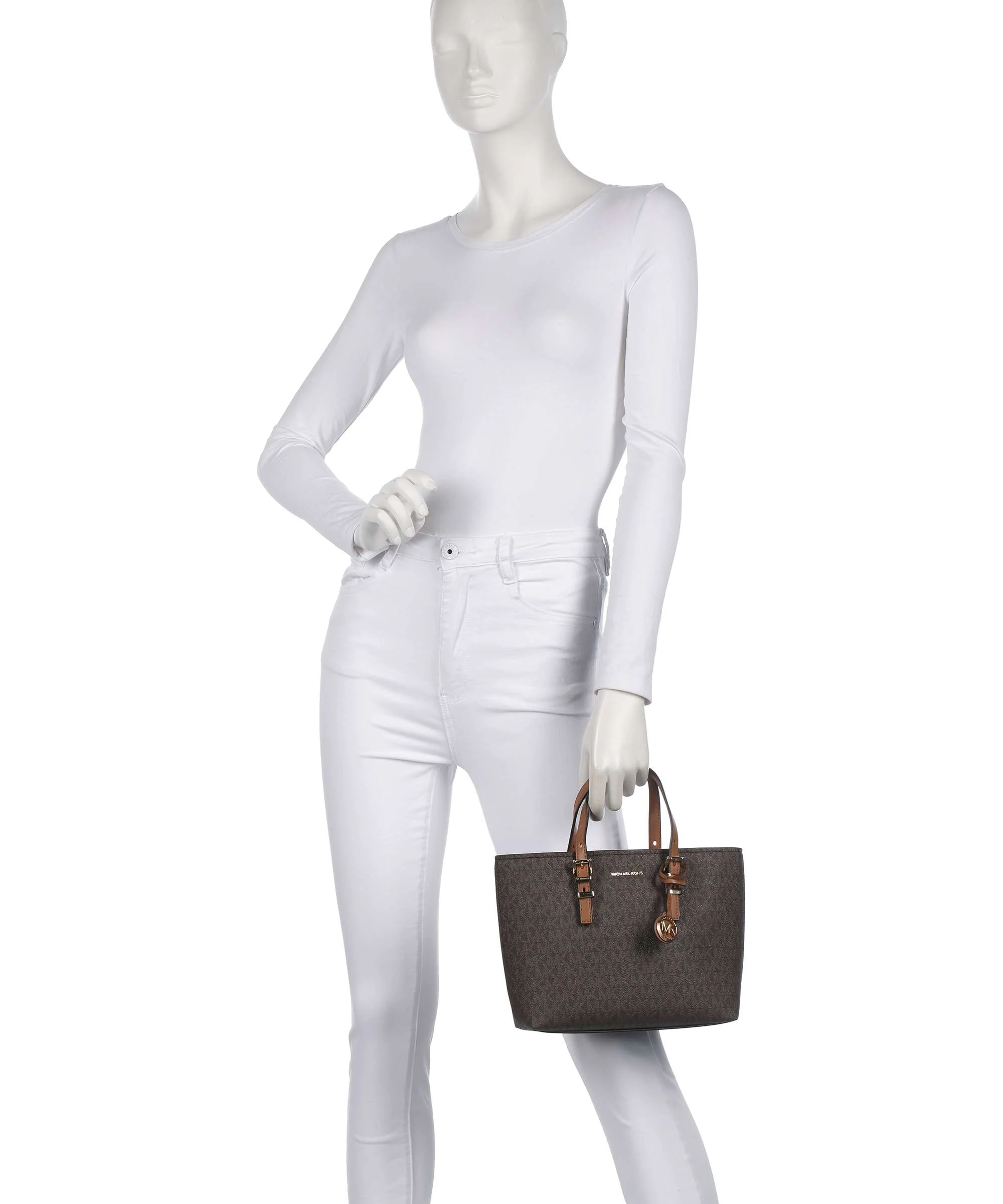 Michael Kors Quinn Small Handtas brown/acorn - Image 3