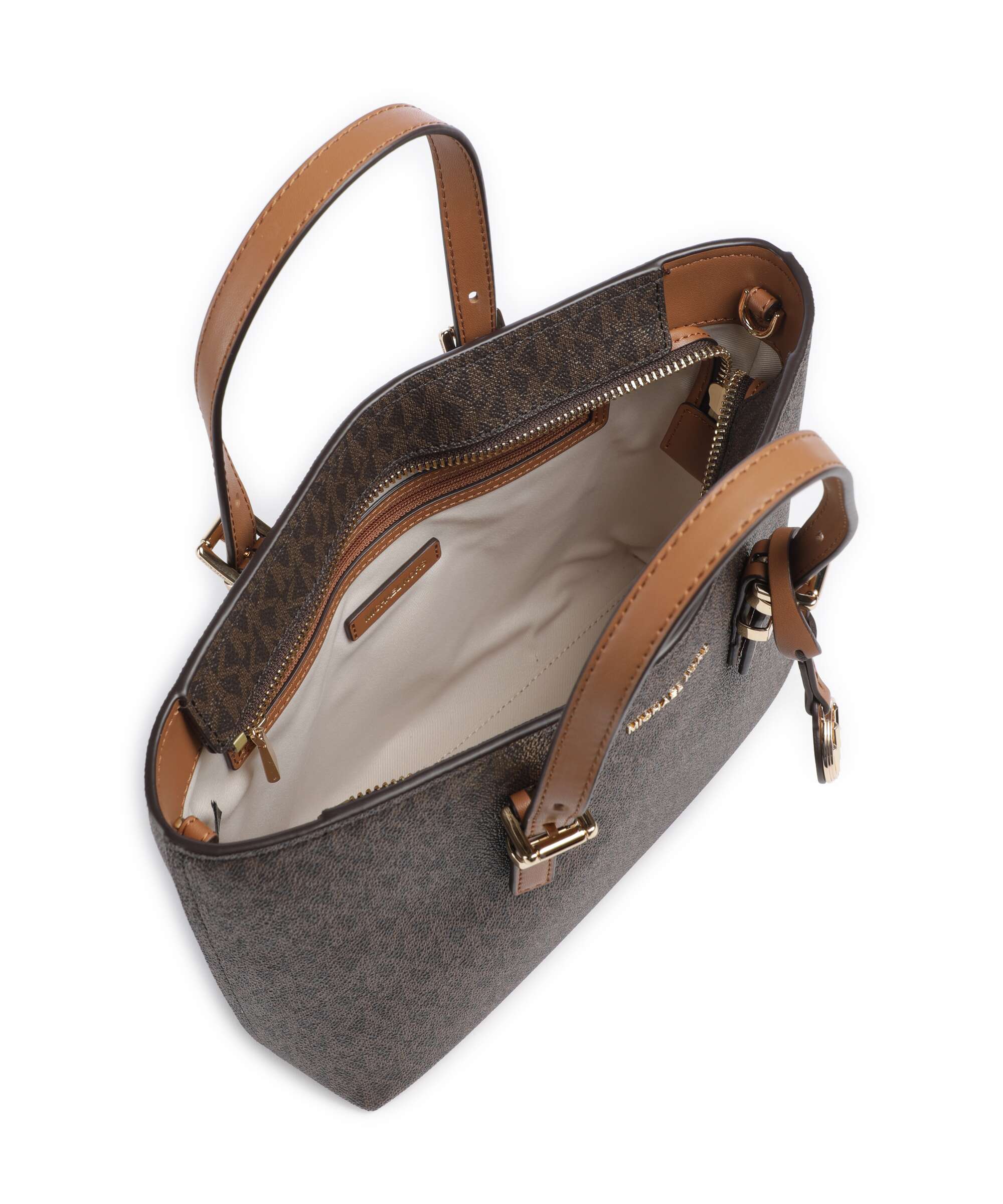 Michael Kors Quinn Small Handtas brown/acorn - Image 6