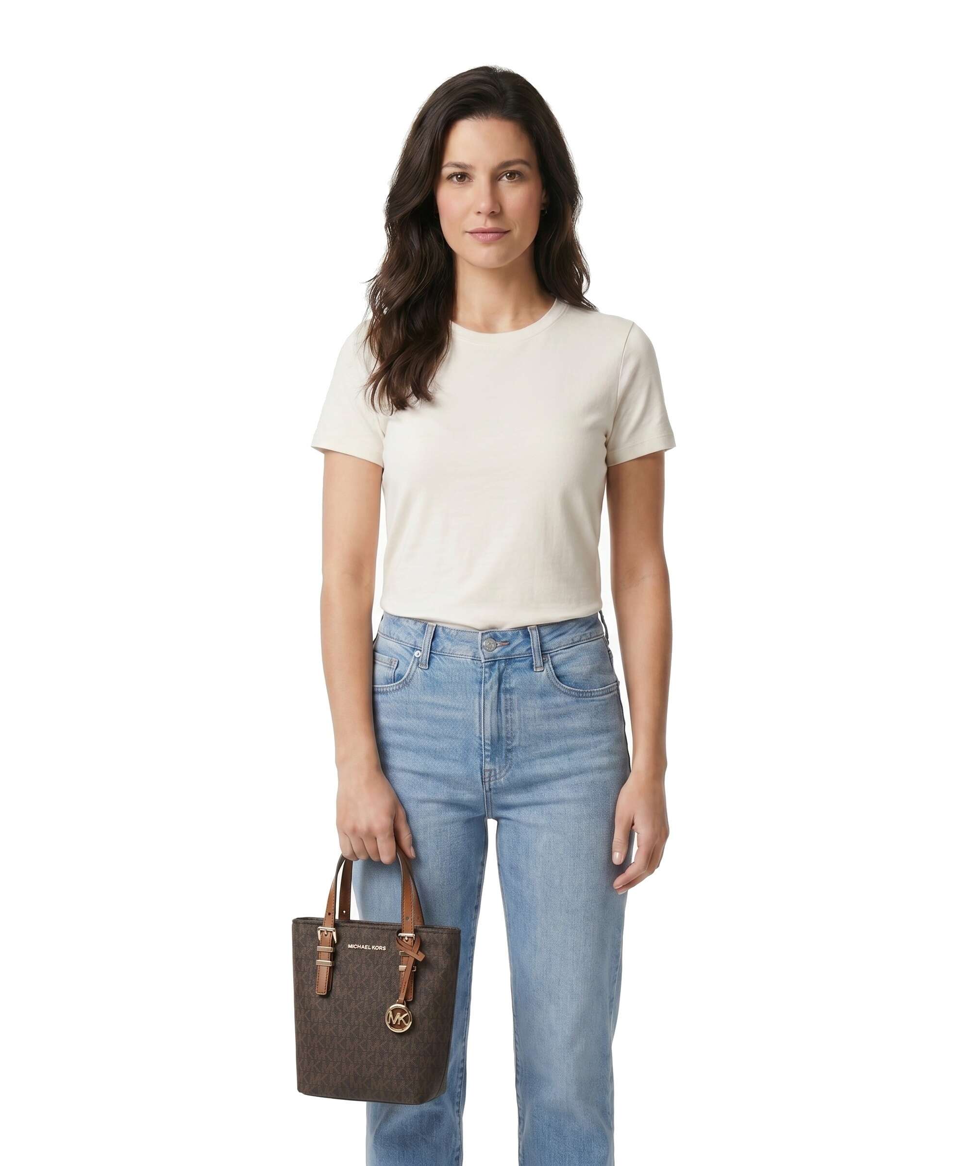 Michael Kors Quinn XS Handtas brown/acorn - Image 3