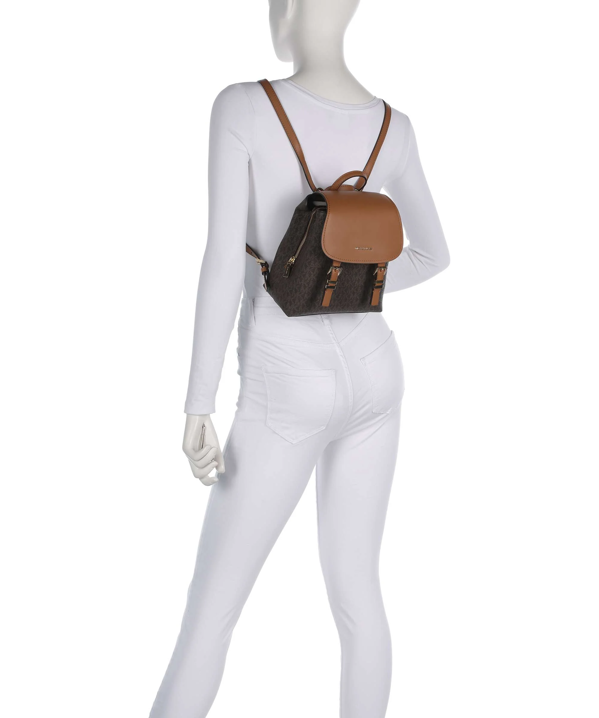 Michael Kors Quinn XS Rugzak-tas brown/acorn - Image 3