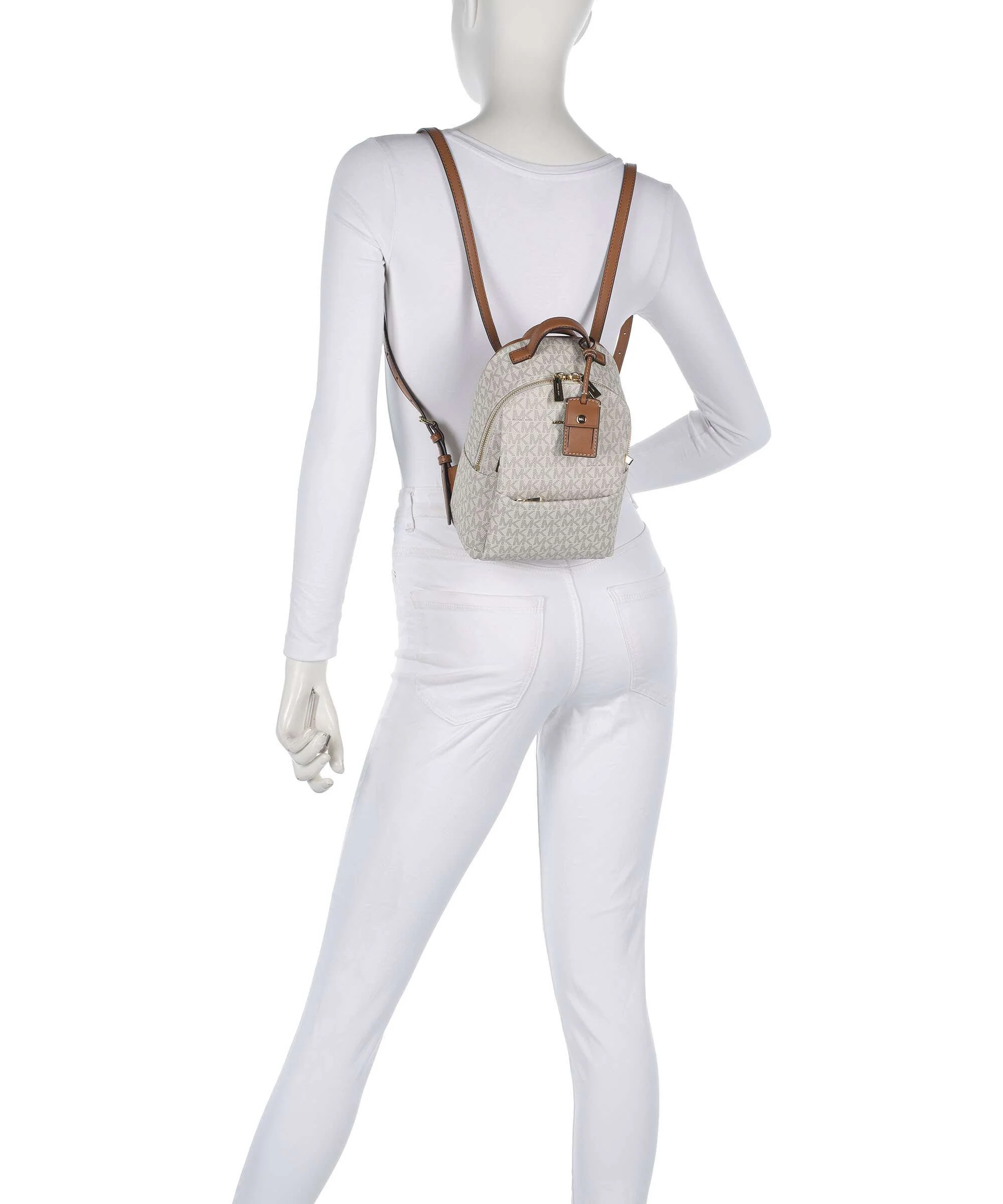 Michael Kors Sable XS Rugzak vanilla/acorn - Image 3