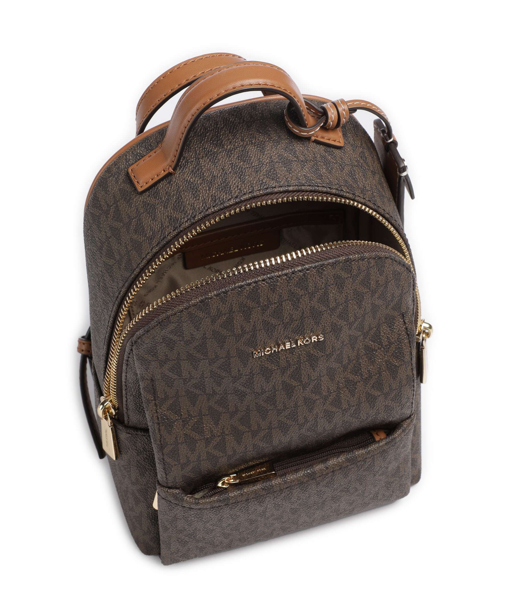 Michael Kors Sable XS Rugzak brown/acorn - Image 5