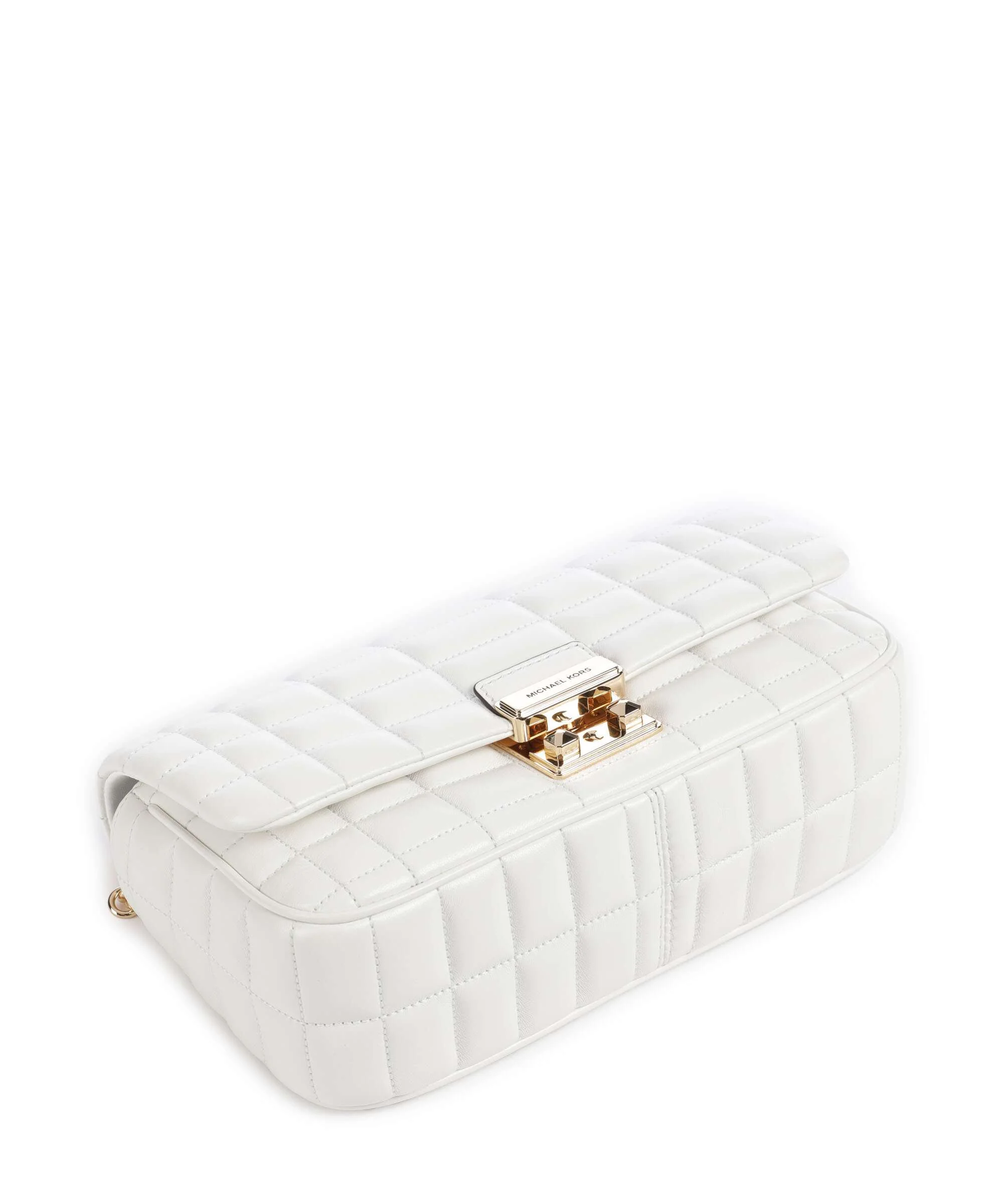 Michael Kors Tribeca Schoudertas optic white - Image 6
