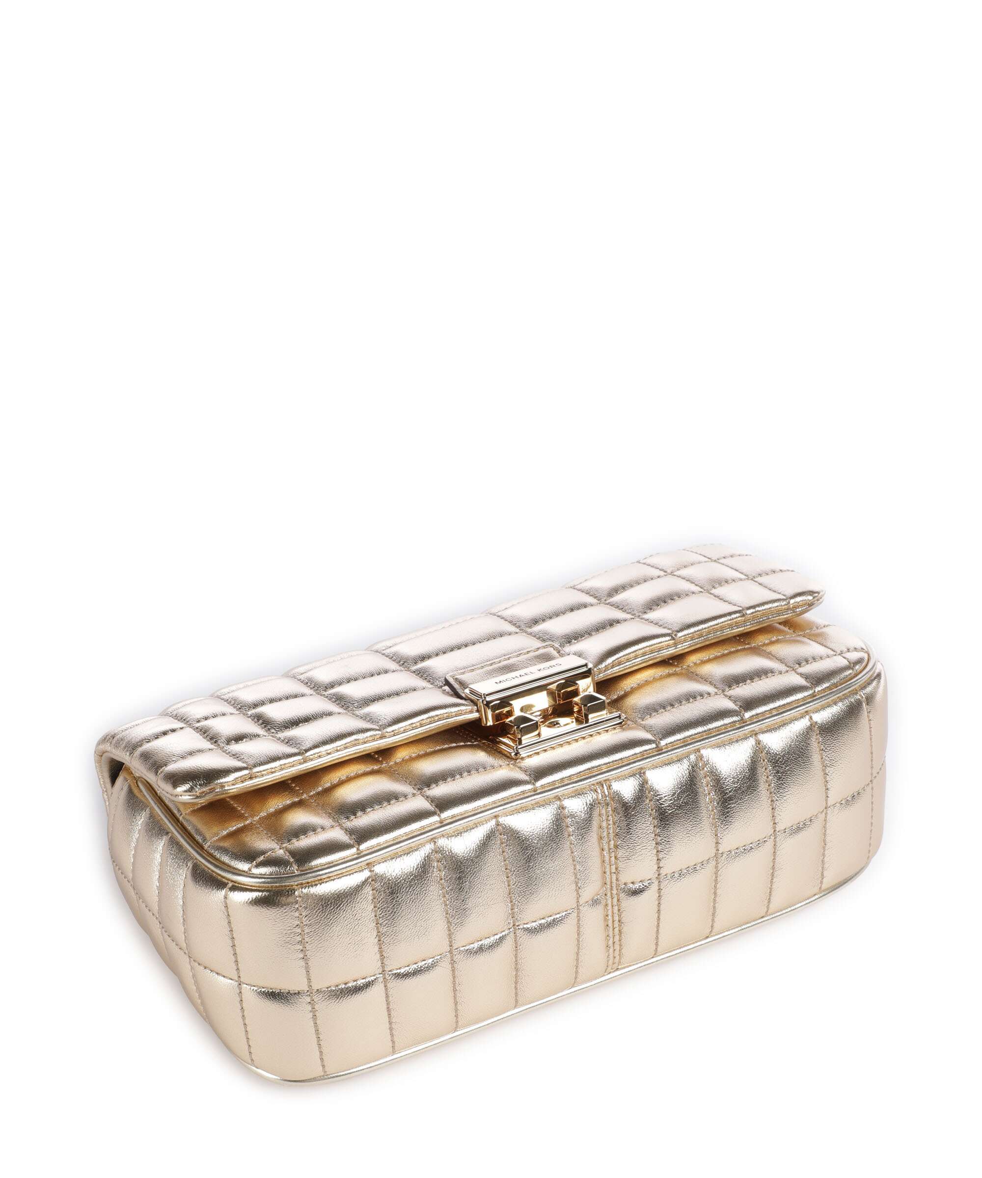 Michael Kors Tribeca Schoudertas pale gold - Image 6