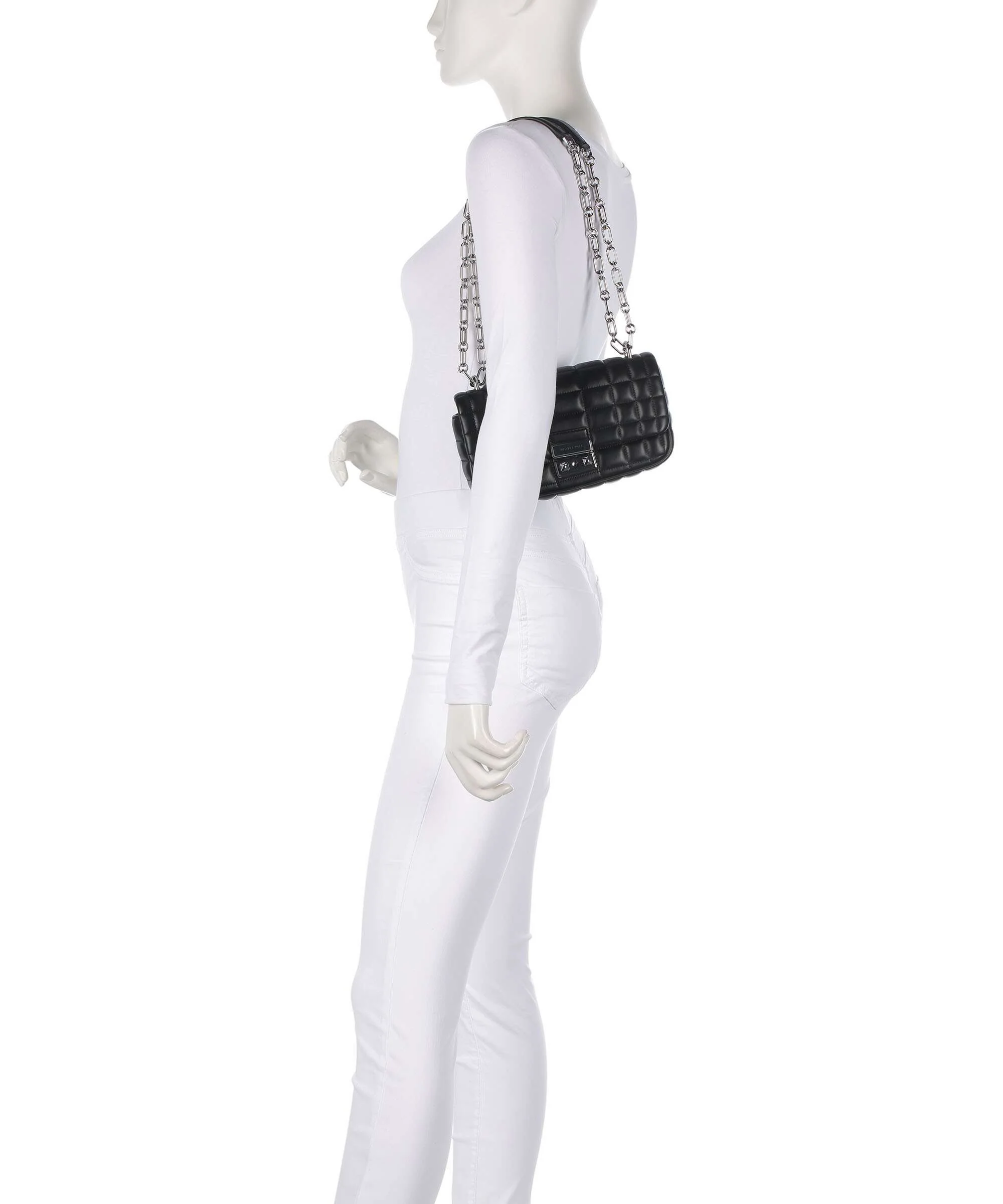 Michael Kors Tribeca Small Schoudertas black - Image 3