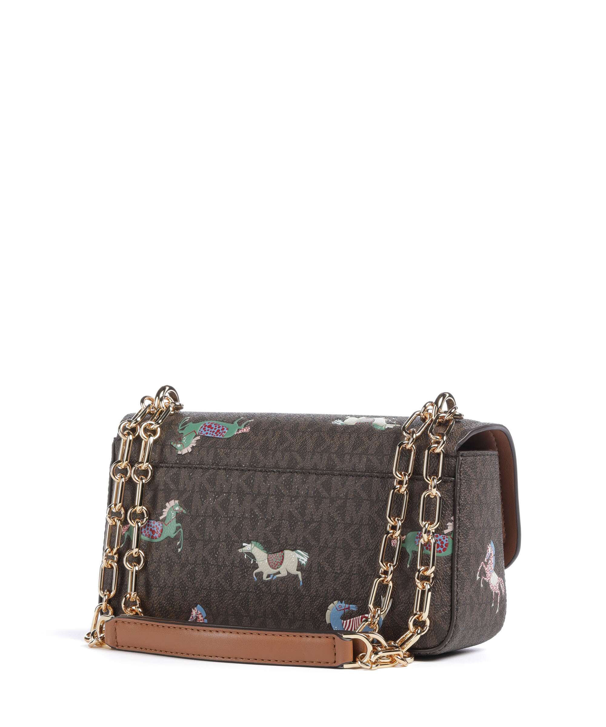 Michael Kors Tribeca Small Schoudertas brown/acorn - Image 2