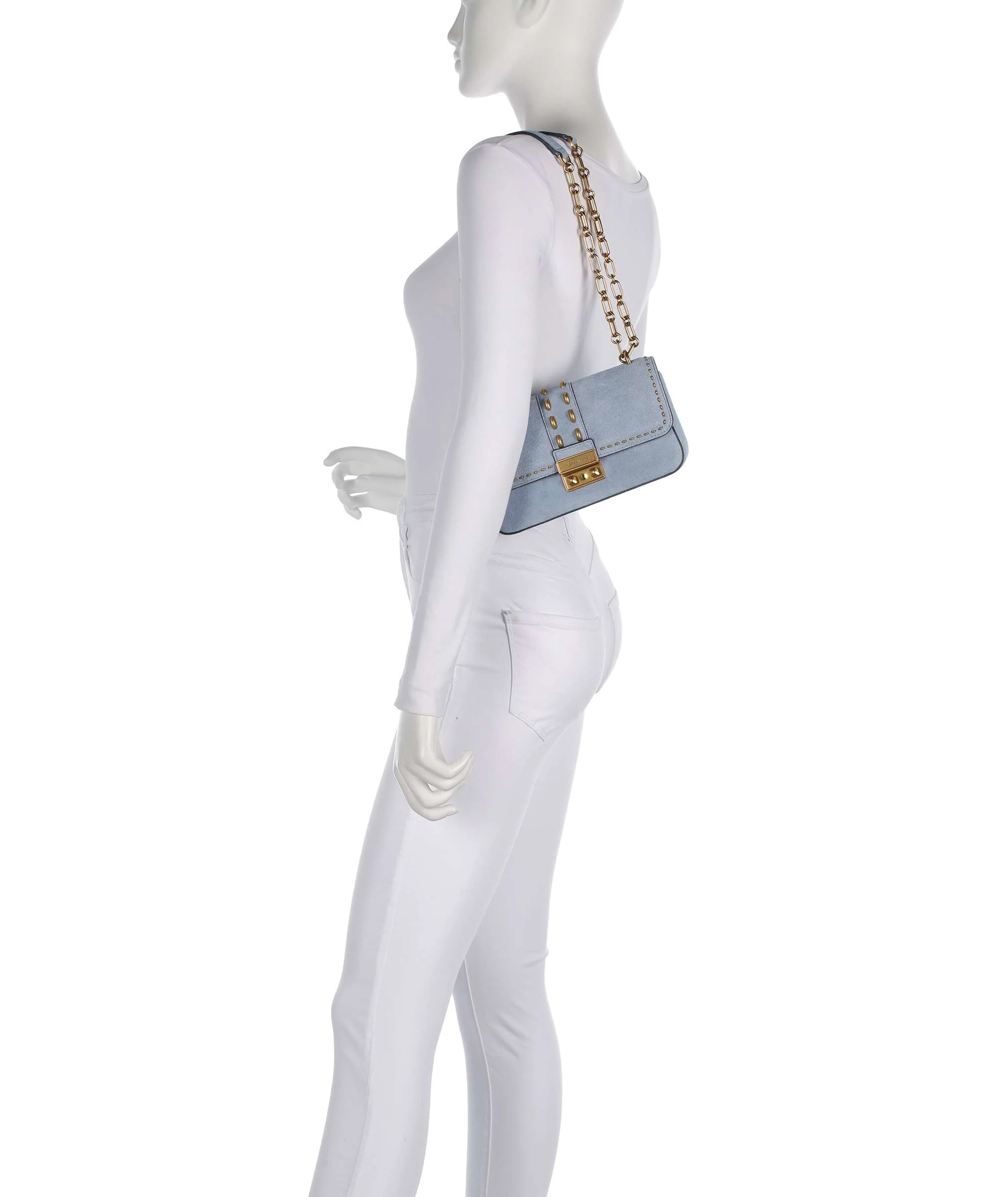 Michael Kors Tribeca Small Schoudertas chambray - Image 3