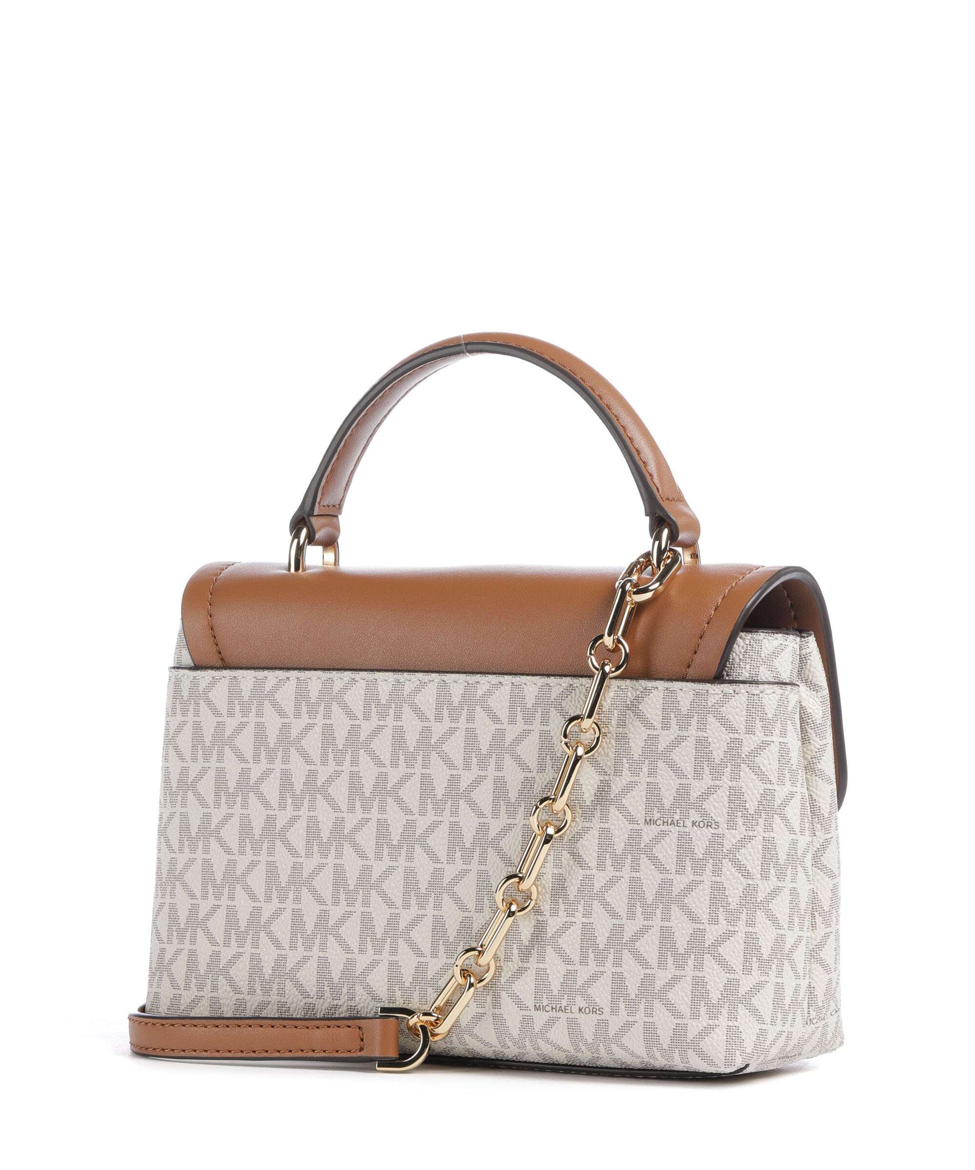 Michael Kors Tribeca XS Handtas vanilla/acorn - Image 2