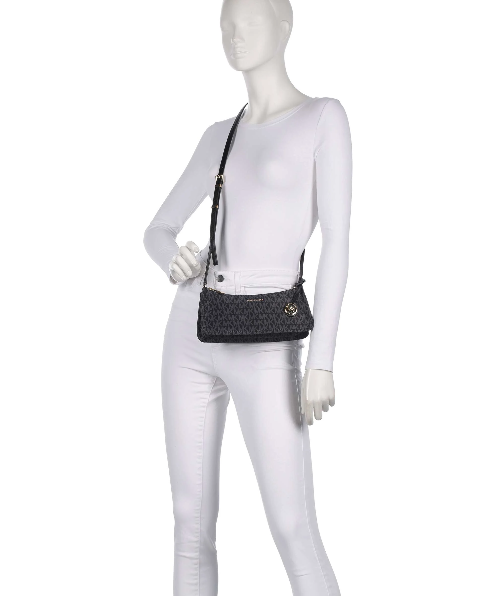 Michael Kors Zadie Small Crossbody tas black - Image 3