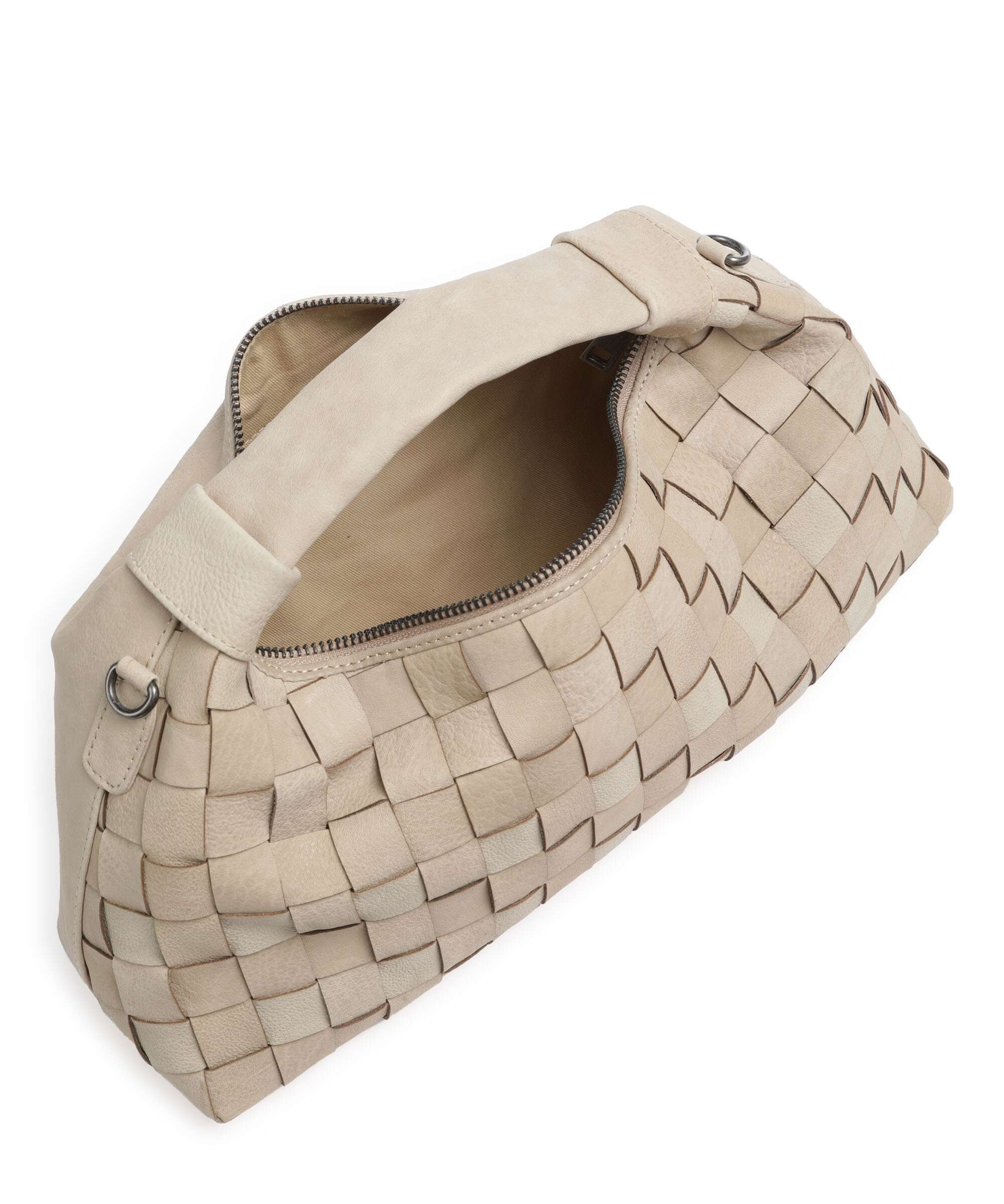 NĂșnoo Braided Dandy Handtas beige - Image 6