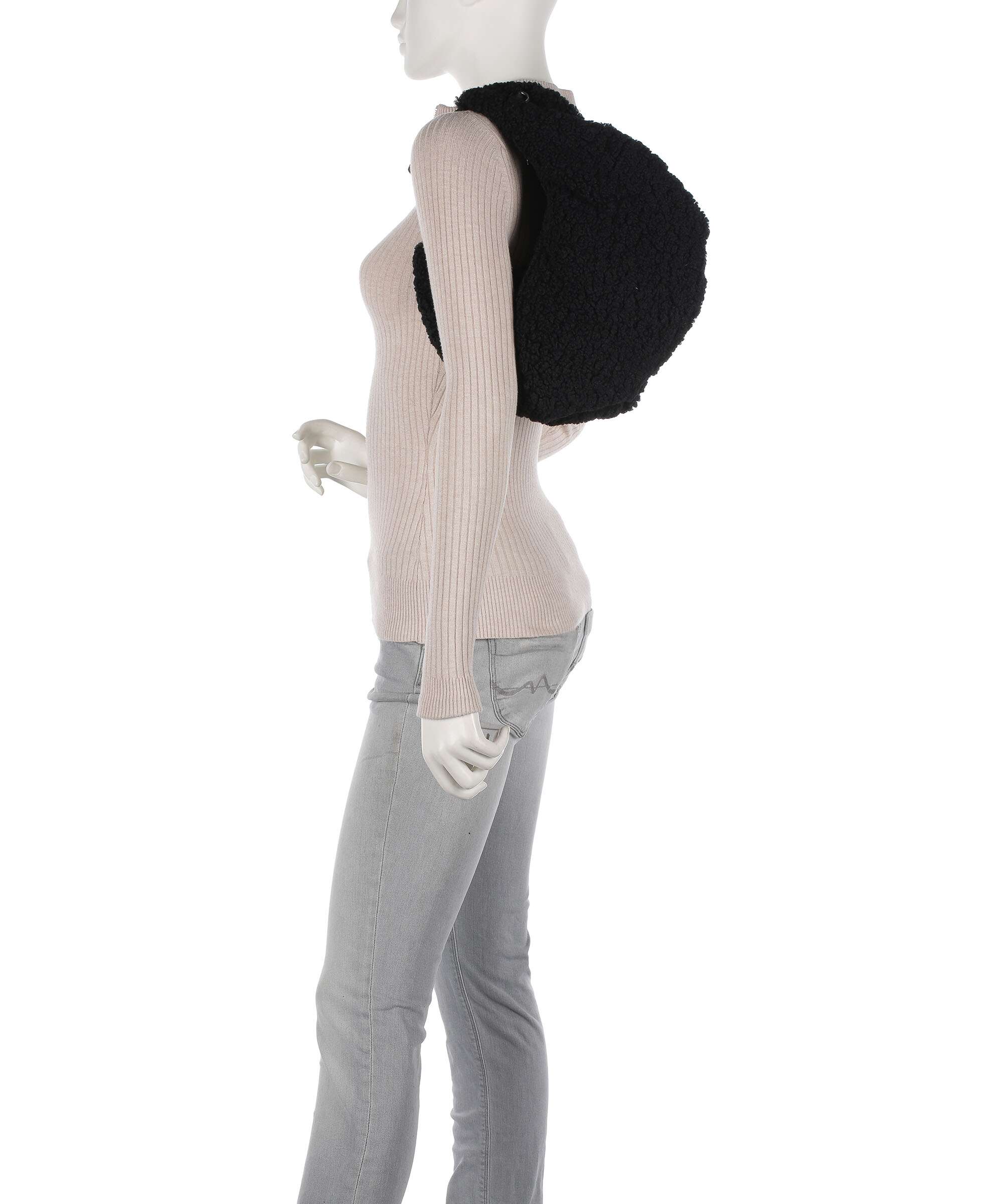 Núnoo Curls Dagmar Hobo tas black - Image 3
