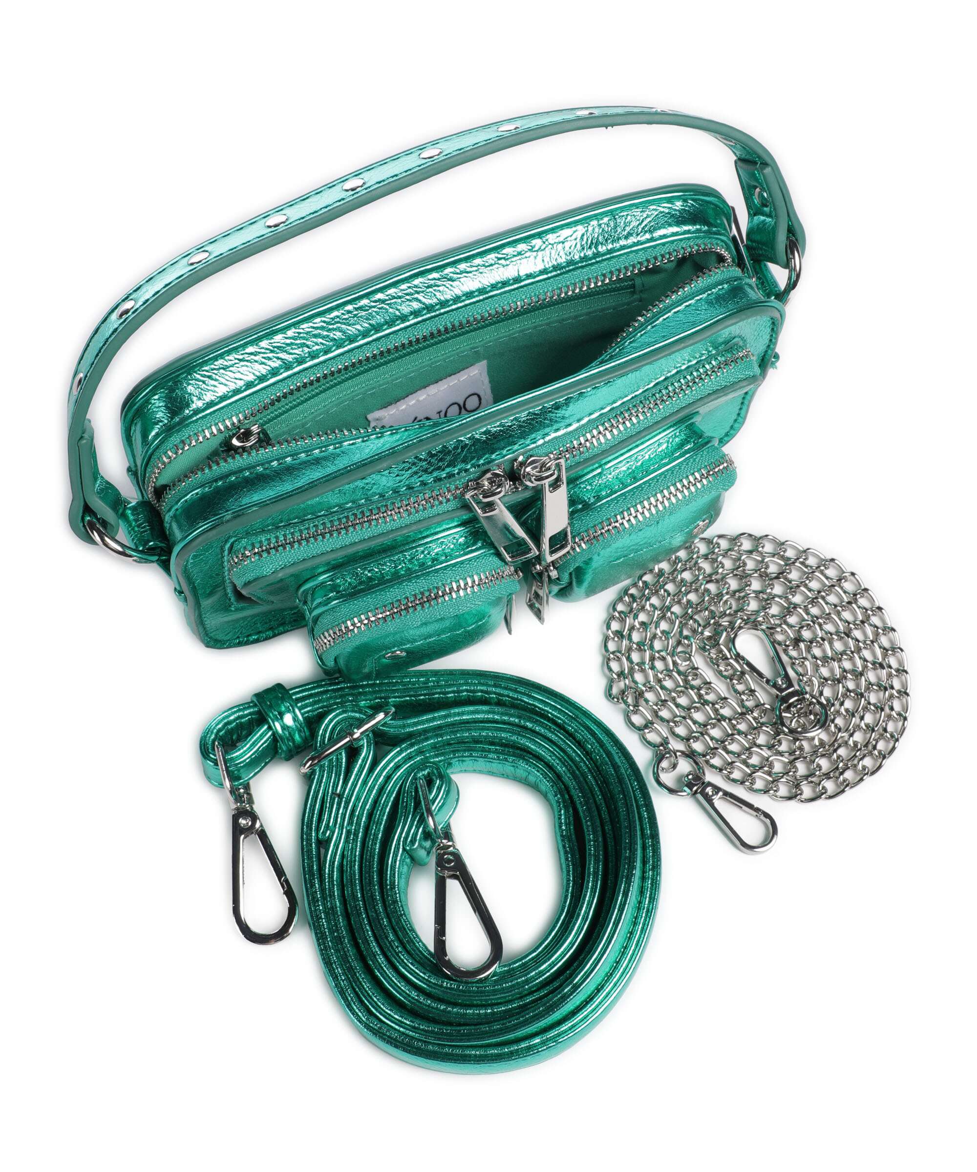 NĂșnoo Recycled Cool Helena Crossbody tas green - Image 6