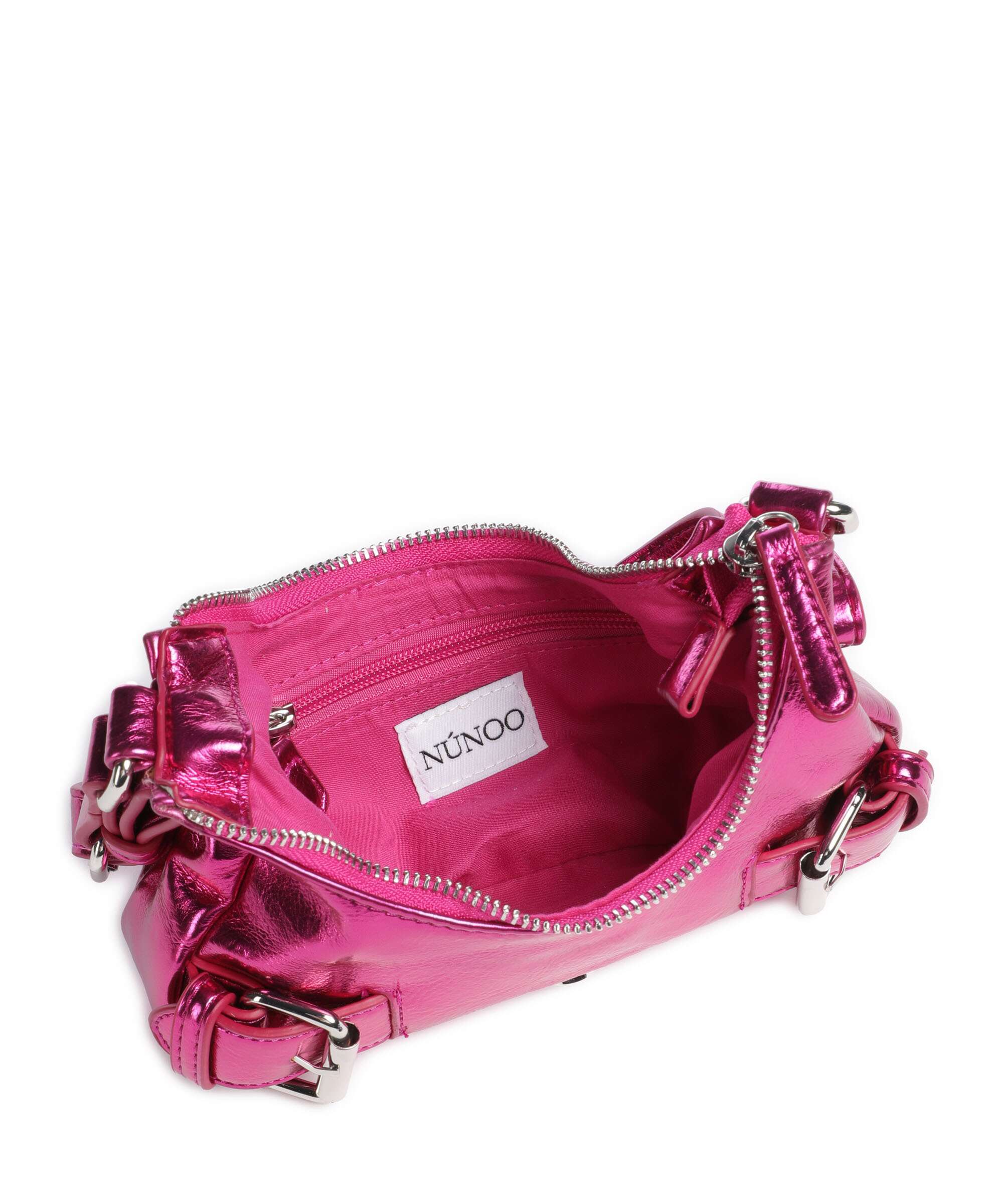NĂșnoo Recycled Cool Palma Crossbody tas pink - Image 6