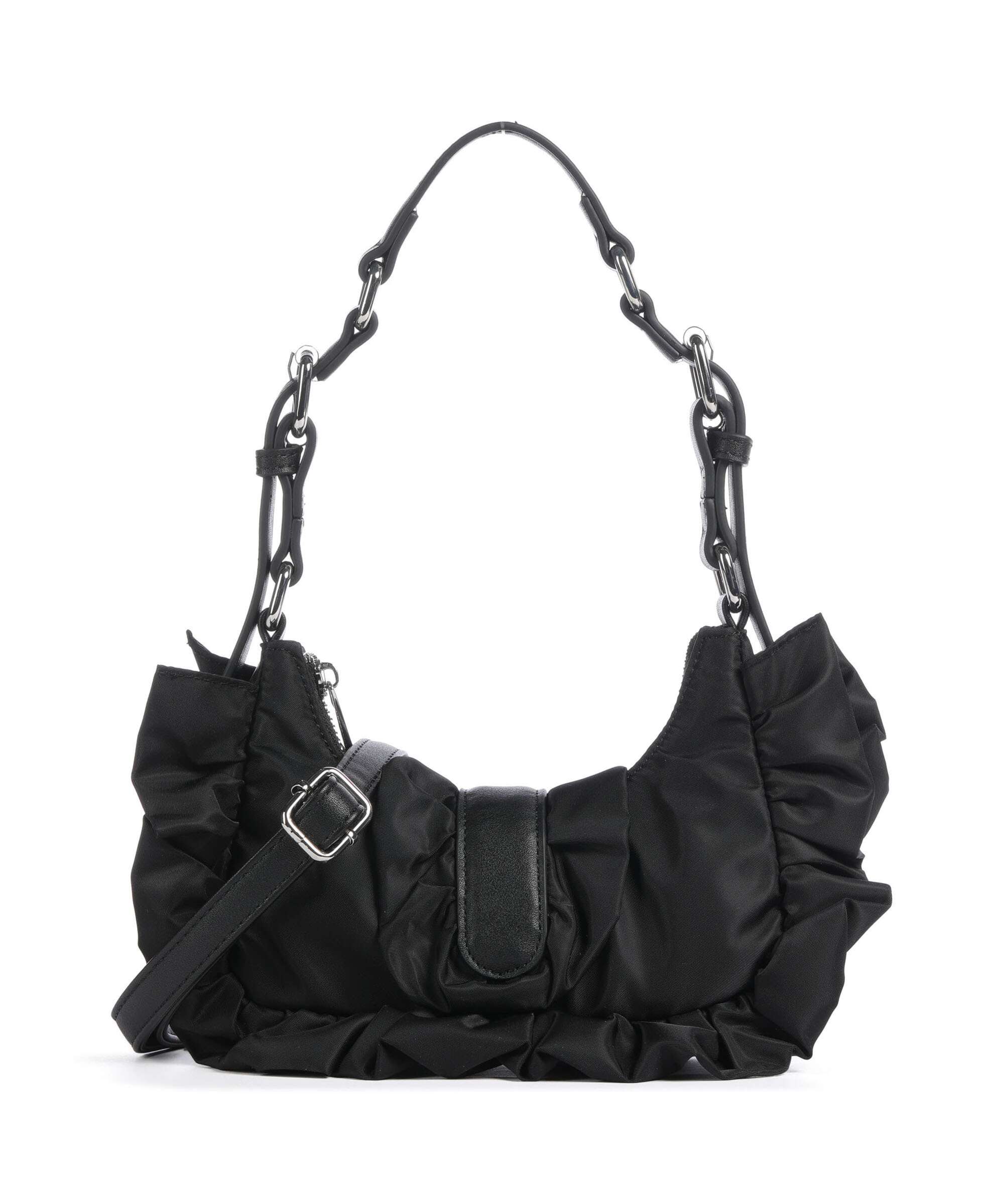 Núnoo Recycled Nylon Palma Schoudertas black