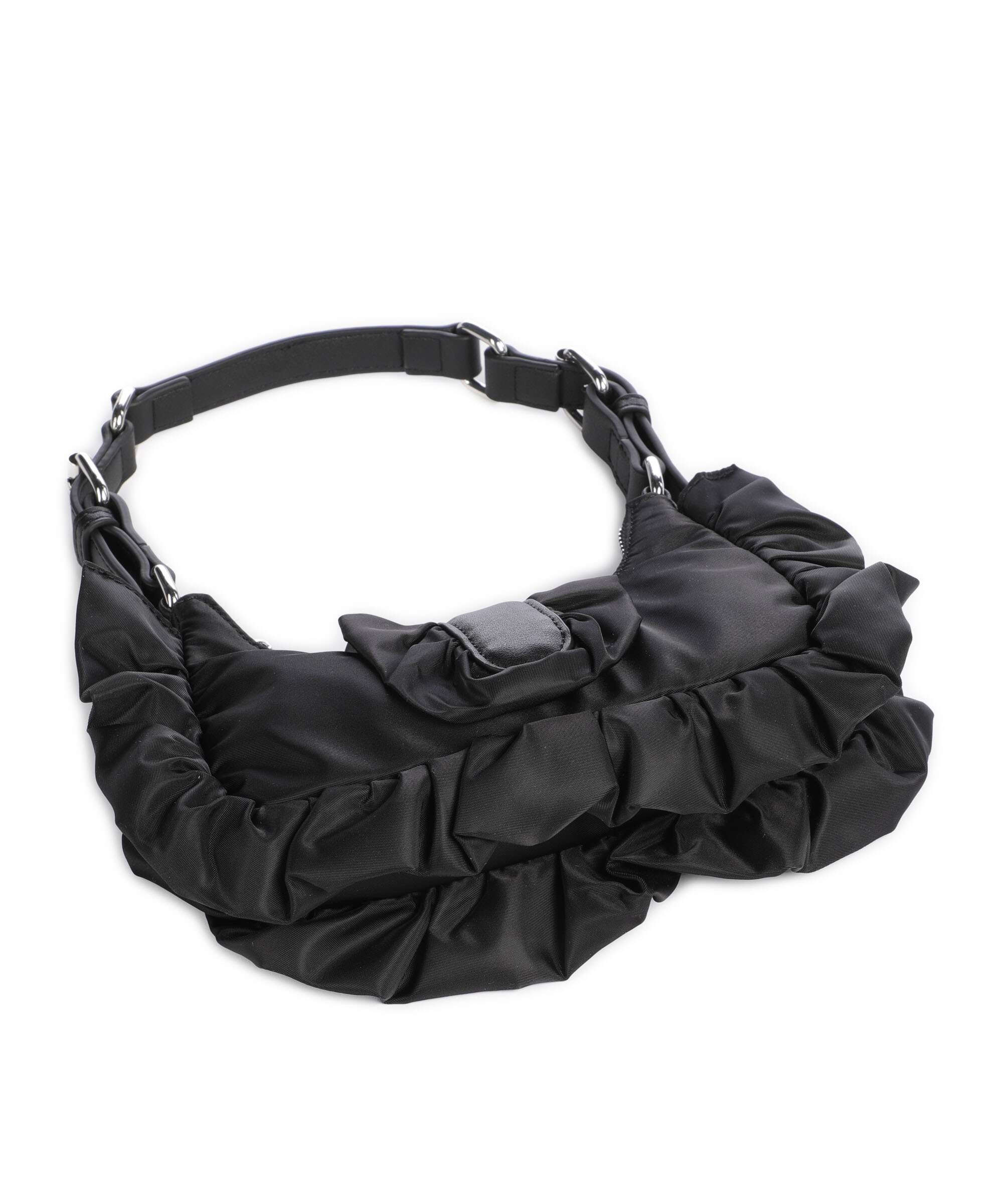 Núnoo Recycled Nylon Palma Schoudertas black - Image 5