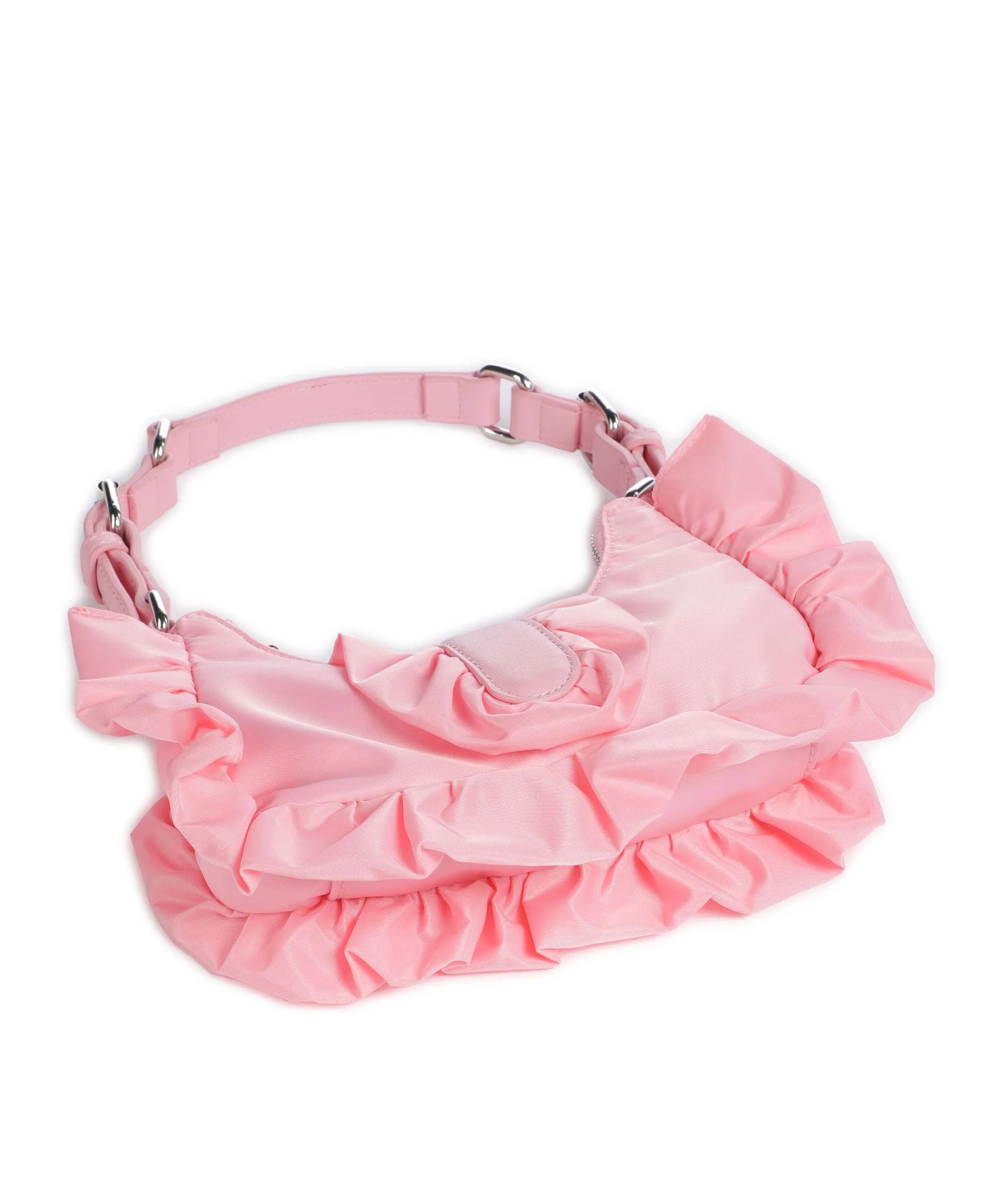 NĂșnoo Recycled Nylon Palma Schoudertas light pink - Image 5