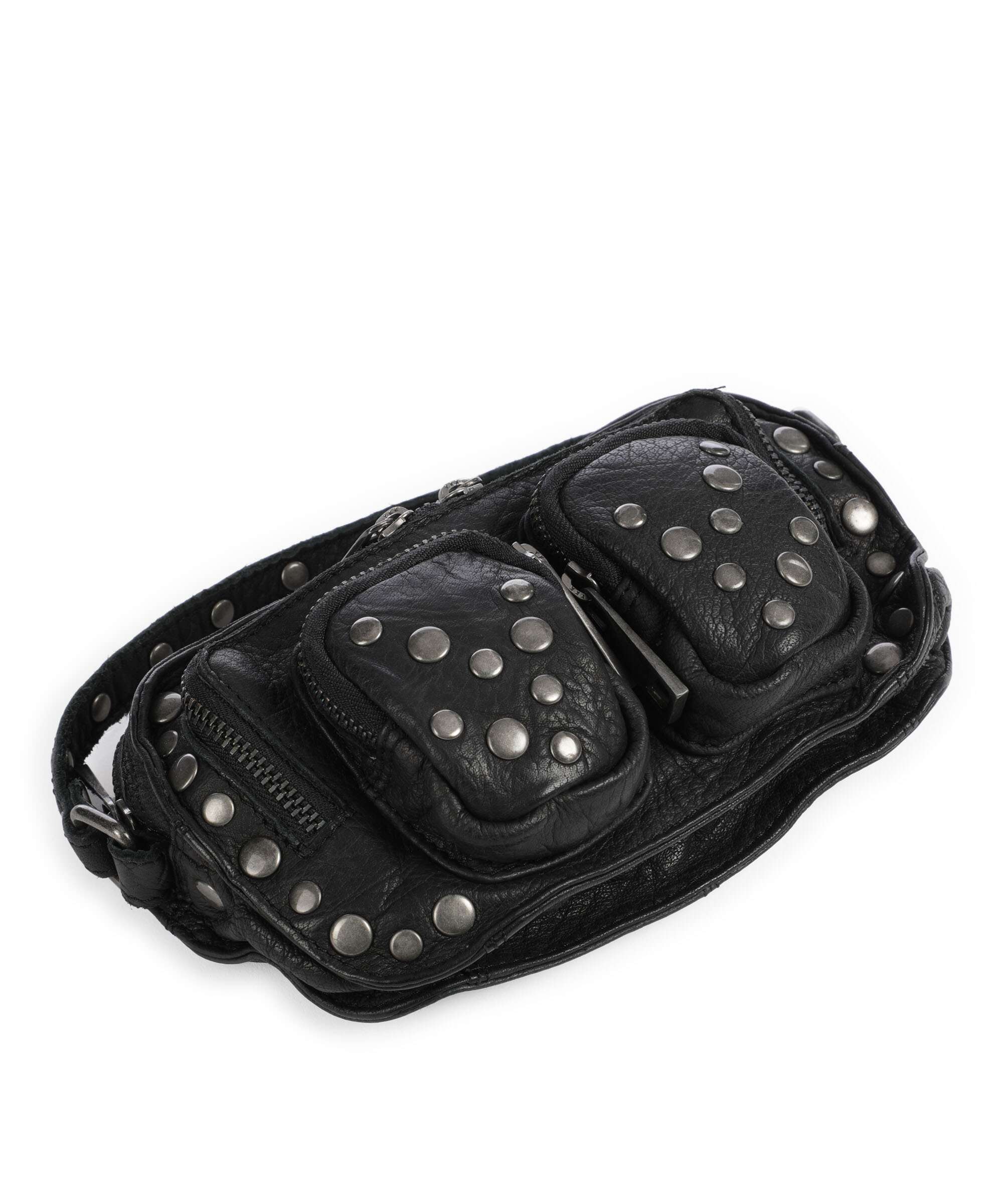 Núnoo River Washed Helena Crossbody tas black - Image 5