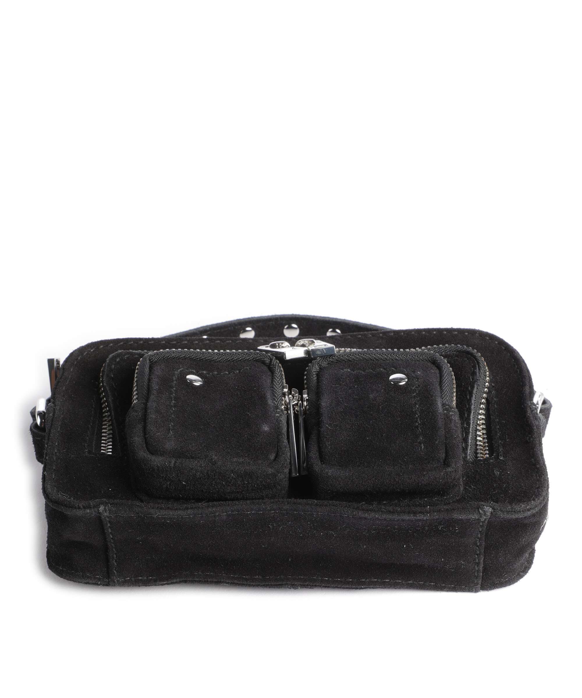 Núnoo Suede Helena Crossbody tas black - Image 5