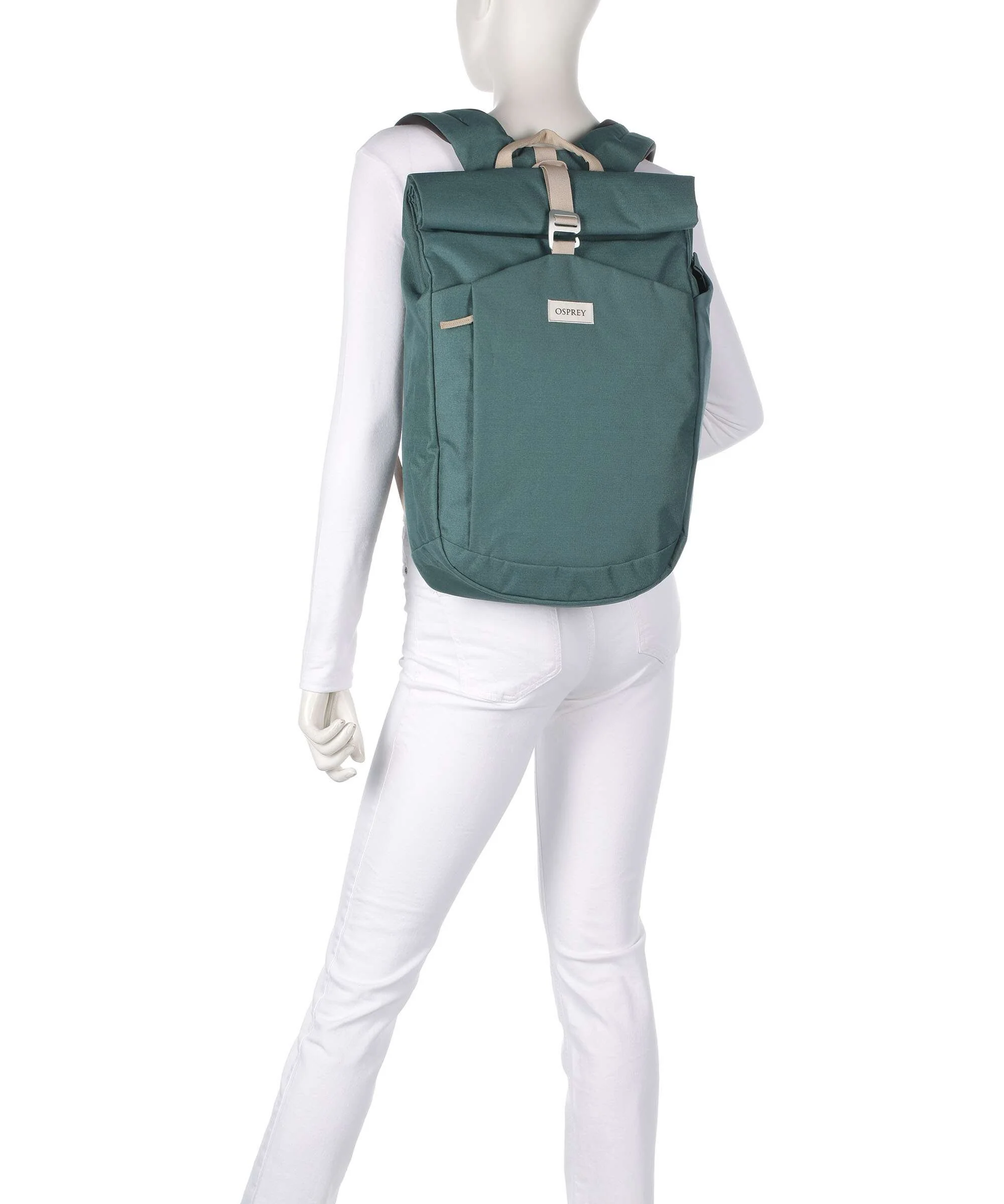 Osprey Arcane Rolltop rugzak earth pediment grey block - Image 3