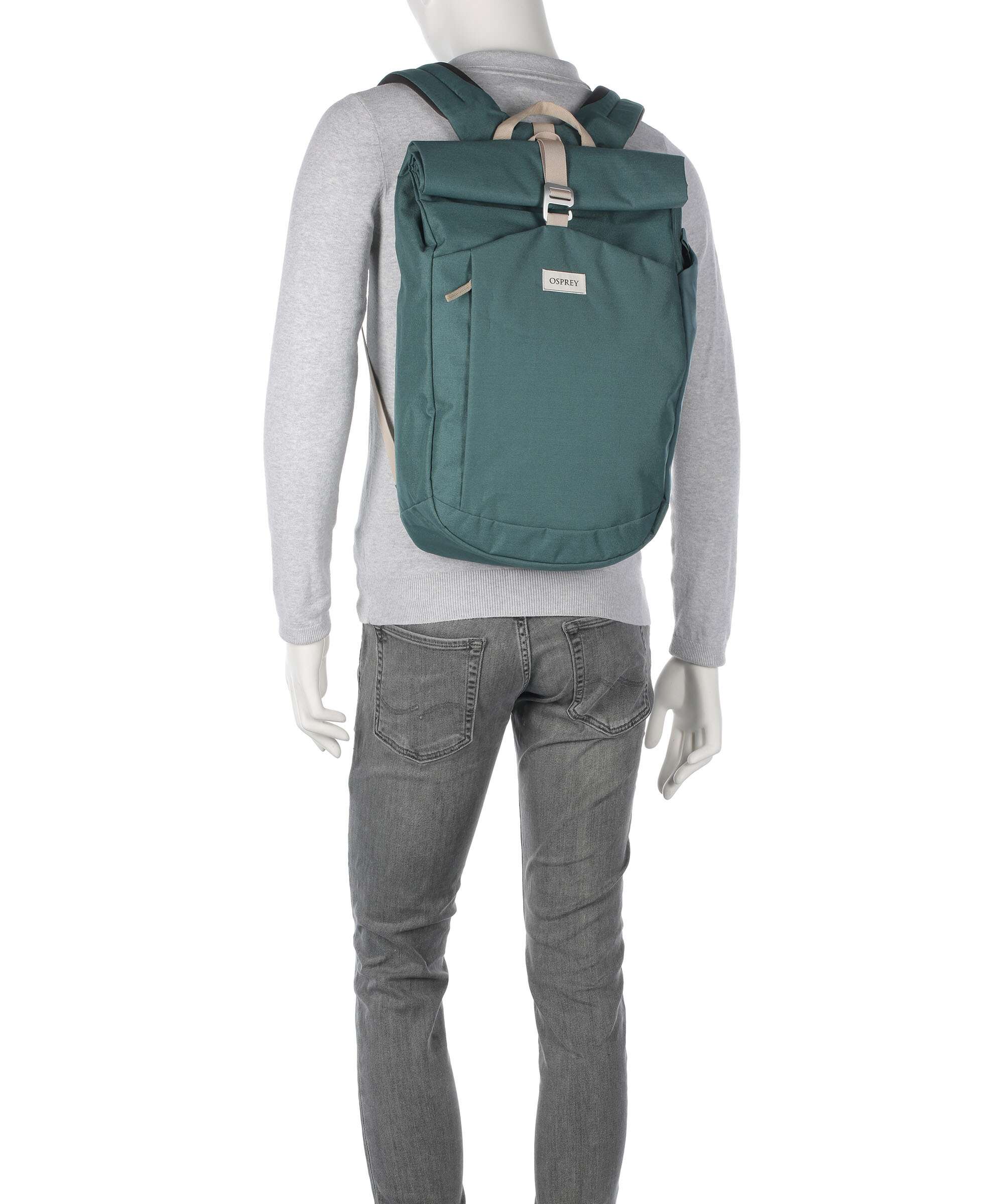 Osprey Arcane Rolltop rugzak earth pediment grey block - Image 4