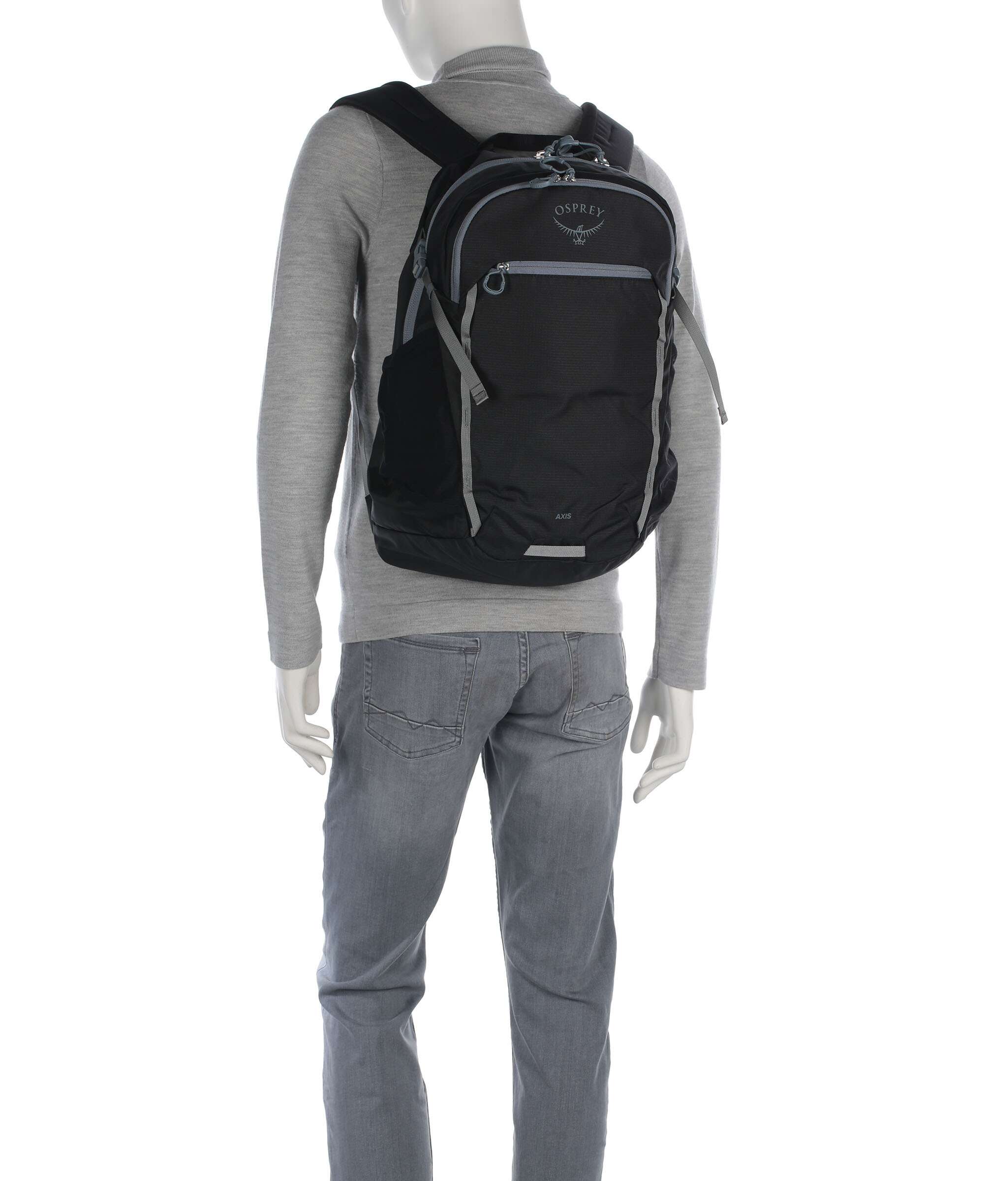 Osprey Axis 24 Rugzak black/shale grey - Image 4