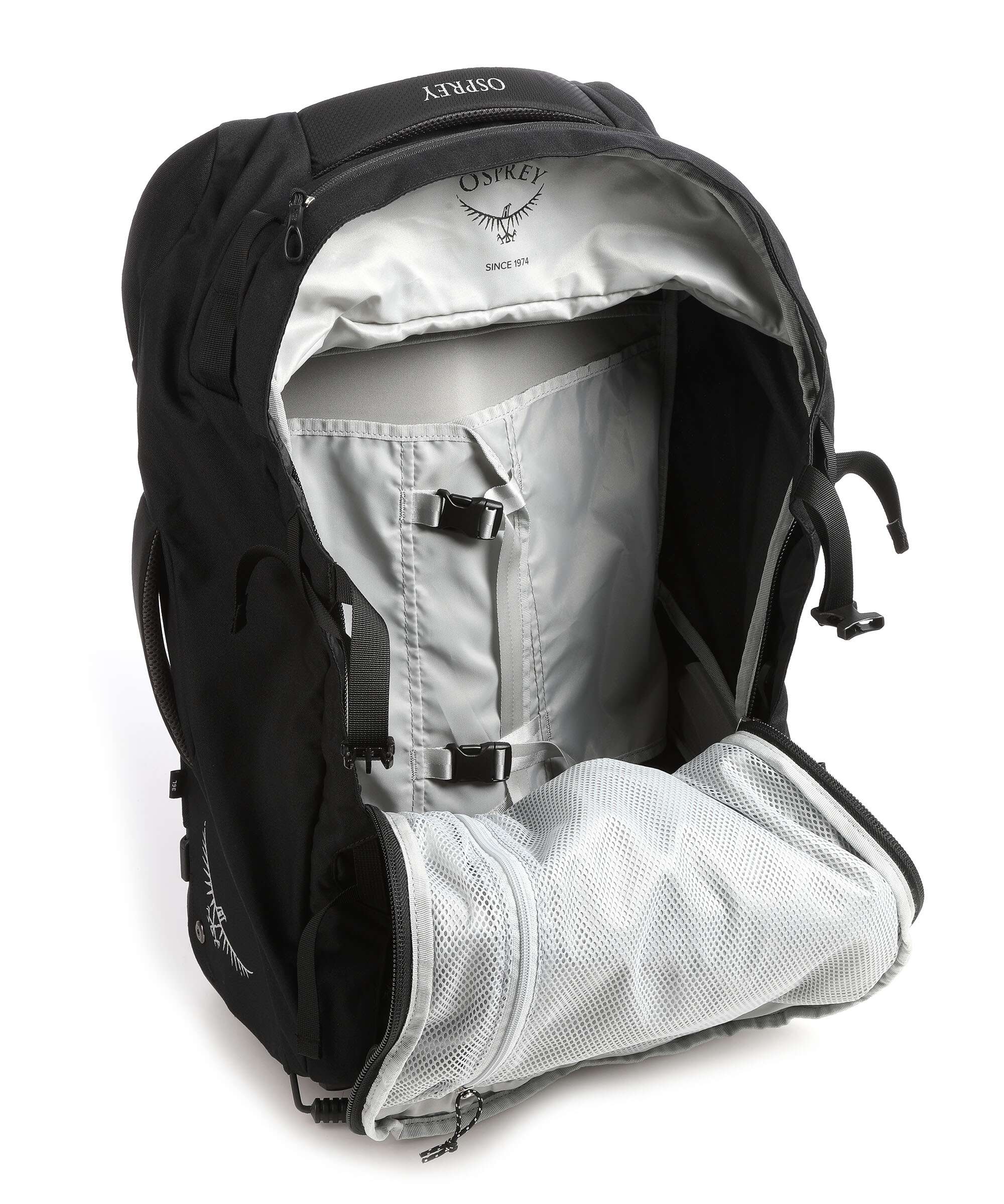 Osprey Farpoint 36 Rugzak trolley black - Image 6