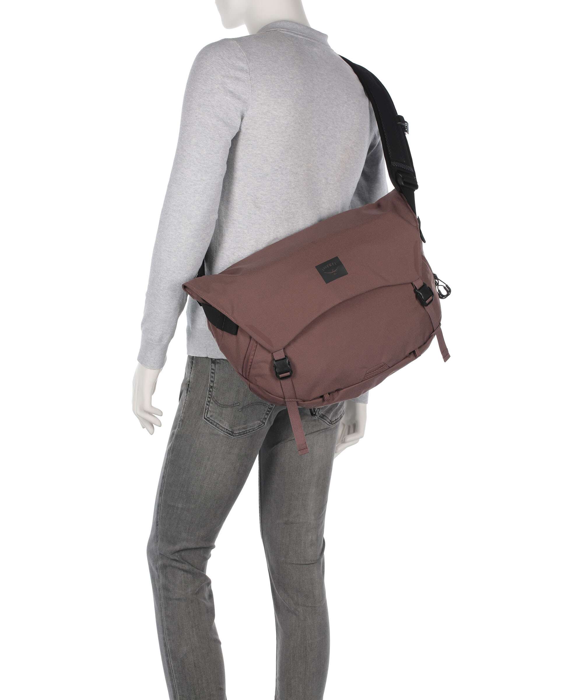 Osprey Metron 18 Koerierstas magma brown/goby orange - Image 3