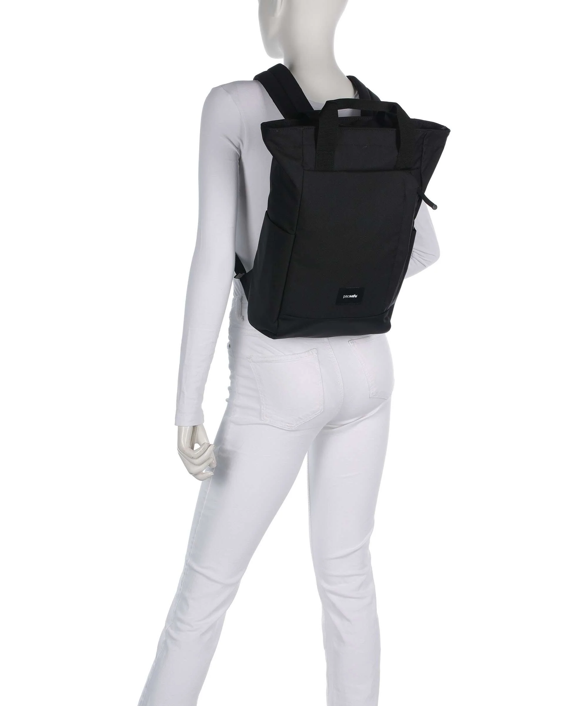 Pacsafe Go Rugzak jet black - Image 3