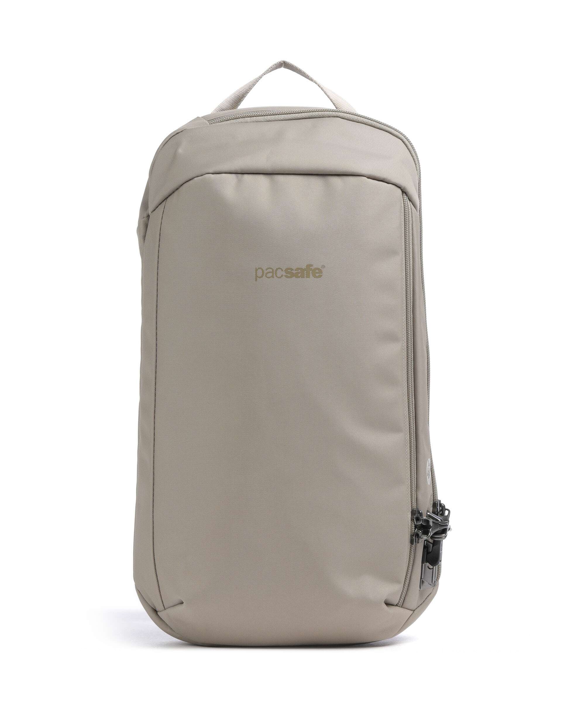 Pacsafe V Sling rugzak beige