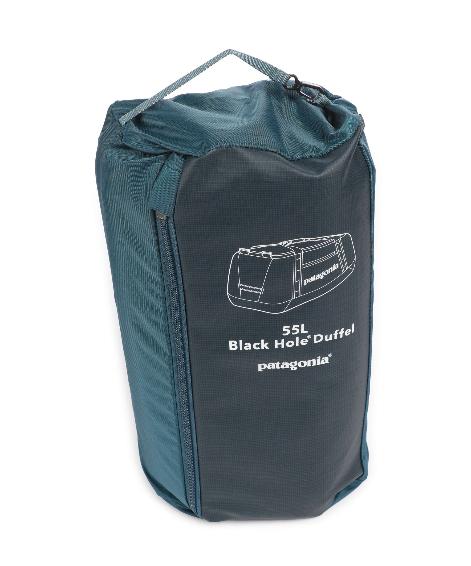 Patagonia Black Hole 55 Reistas tidal teal w/luminous pink - Image 6