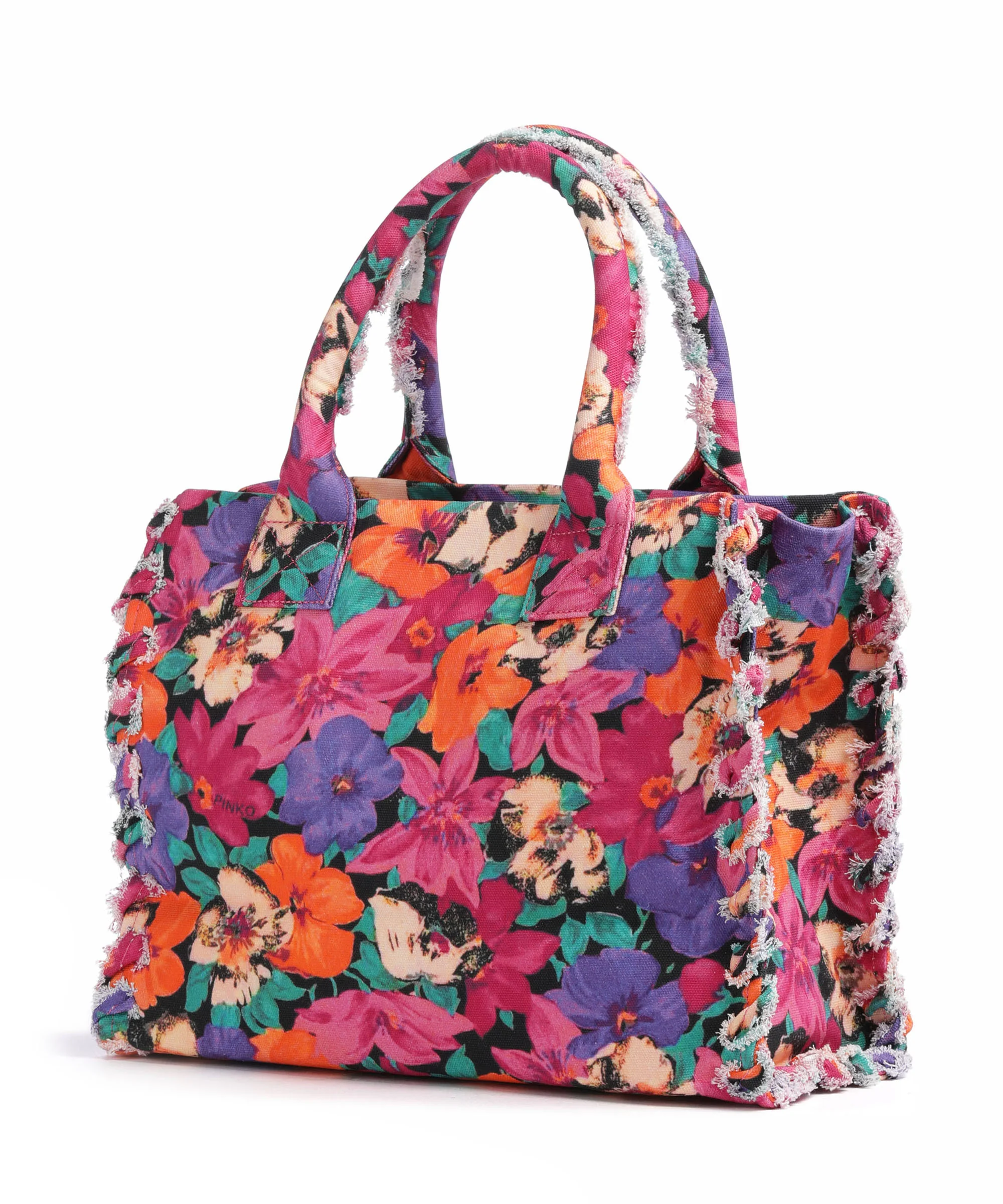 Pinko Beach Handtas fuxia/multicolor/antique gold - Image 2