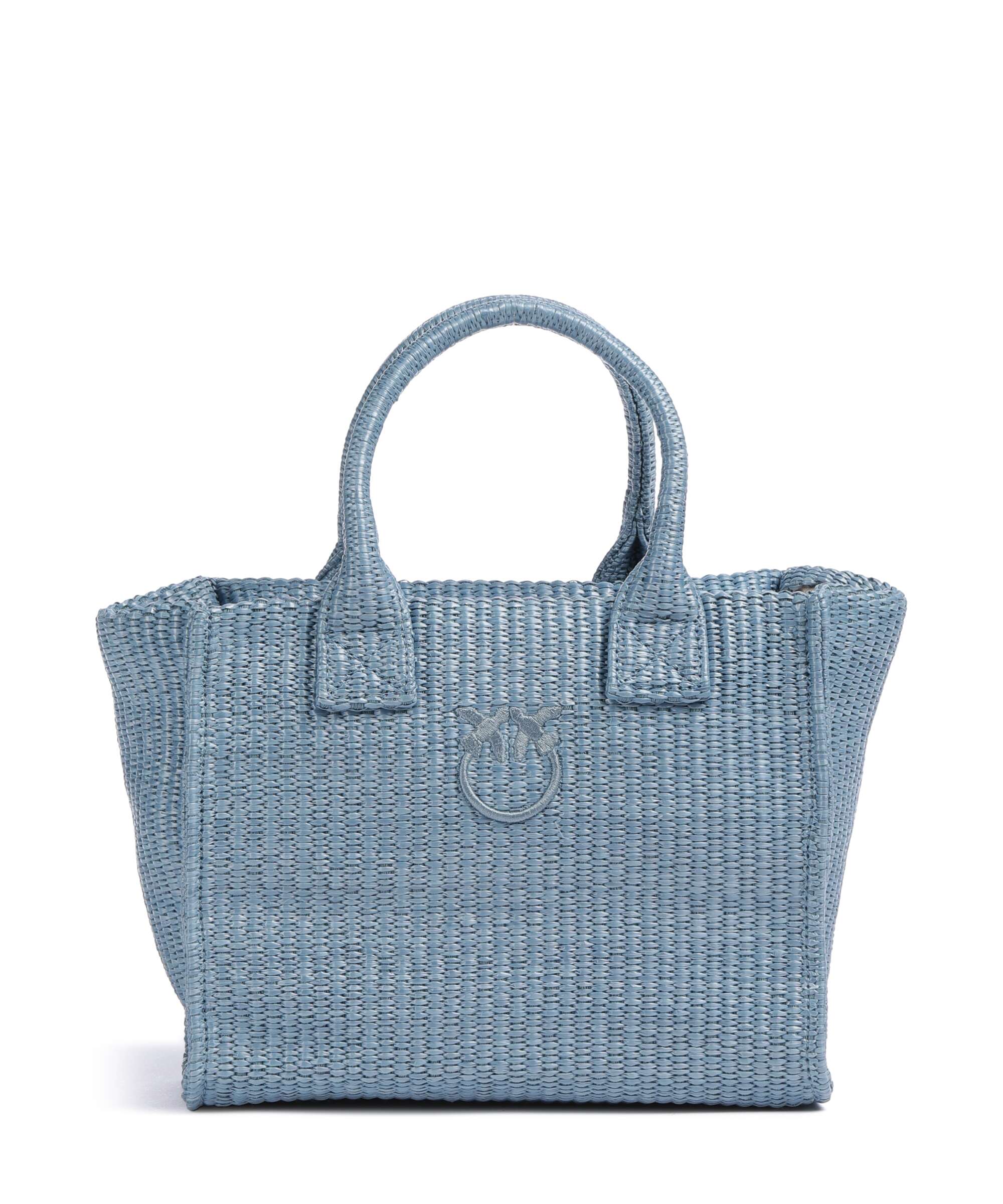 Pinko Beach Mini Handtas light blue