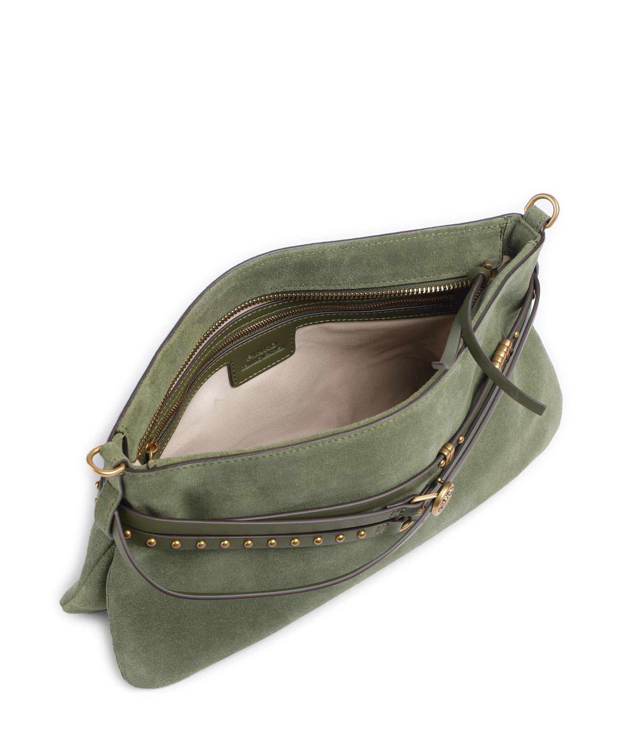Pinko Belt Classic Schoudertas oliva capulet/antique gold - Image 5